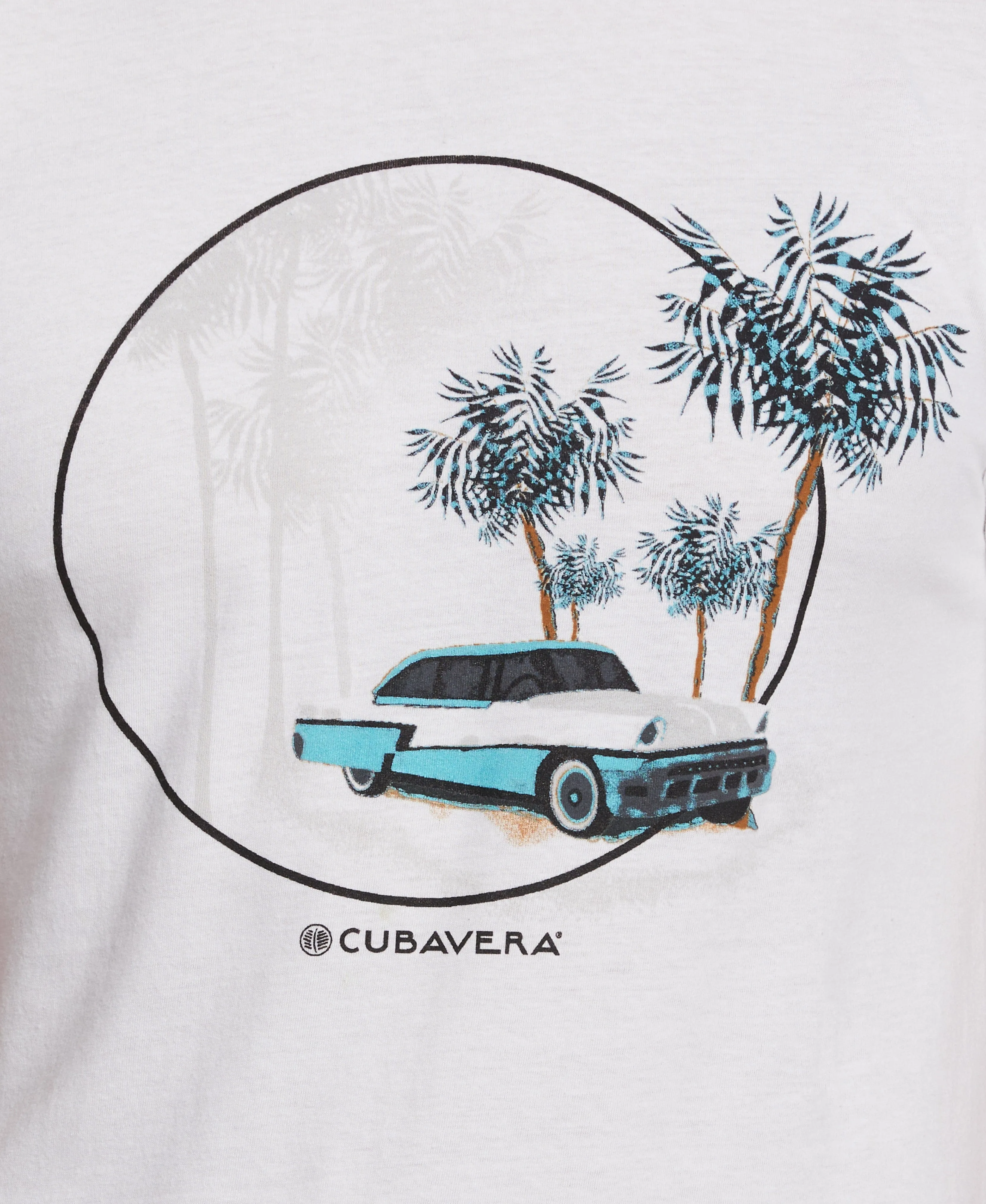 Tropical Car Print Tee sold by Cubavera product image thumbnail 3