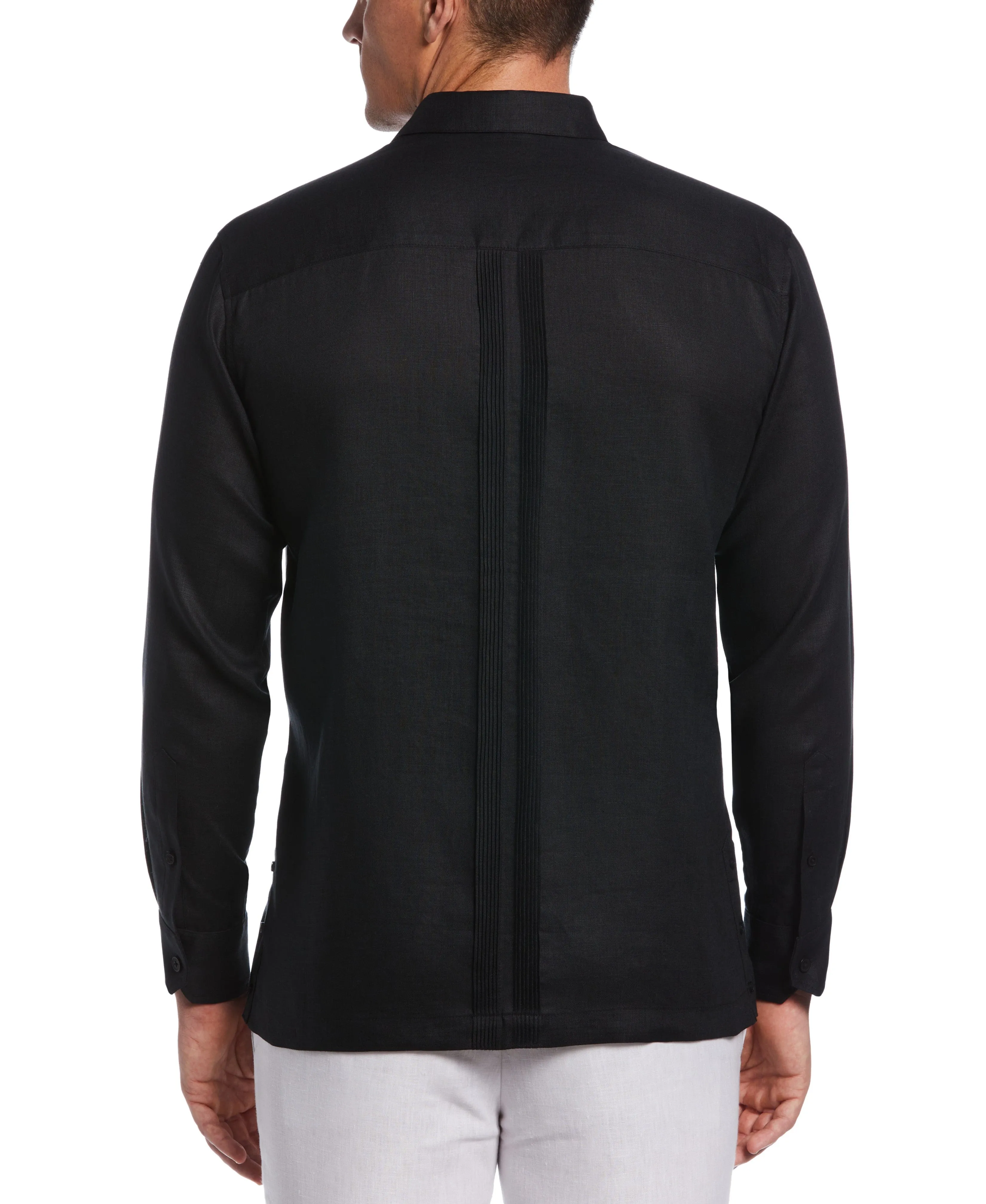 Modern Linen Multi Pintuck Guayabera Shirt sold by Cubavera product image thumbnail 2