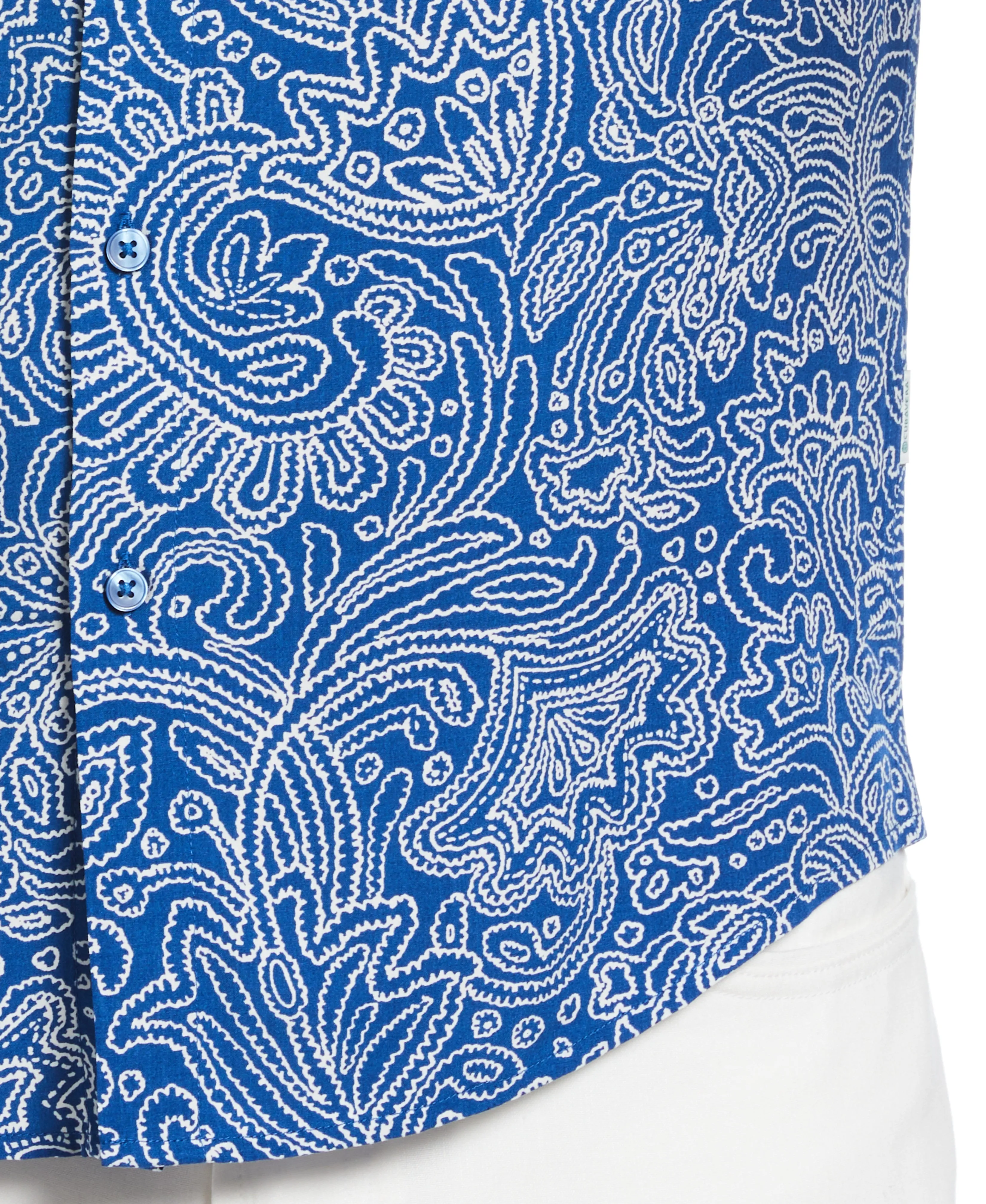 All-Over Paisley Print Shirt sold by Cubavera product image thumbnail 5