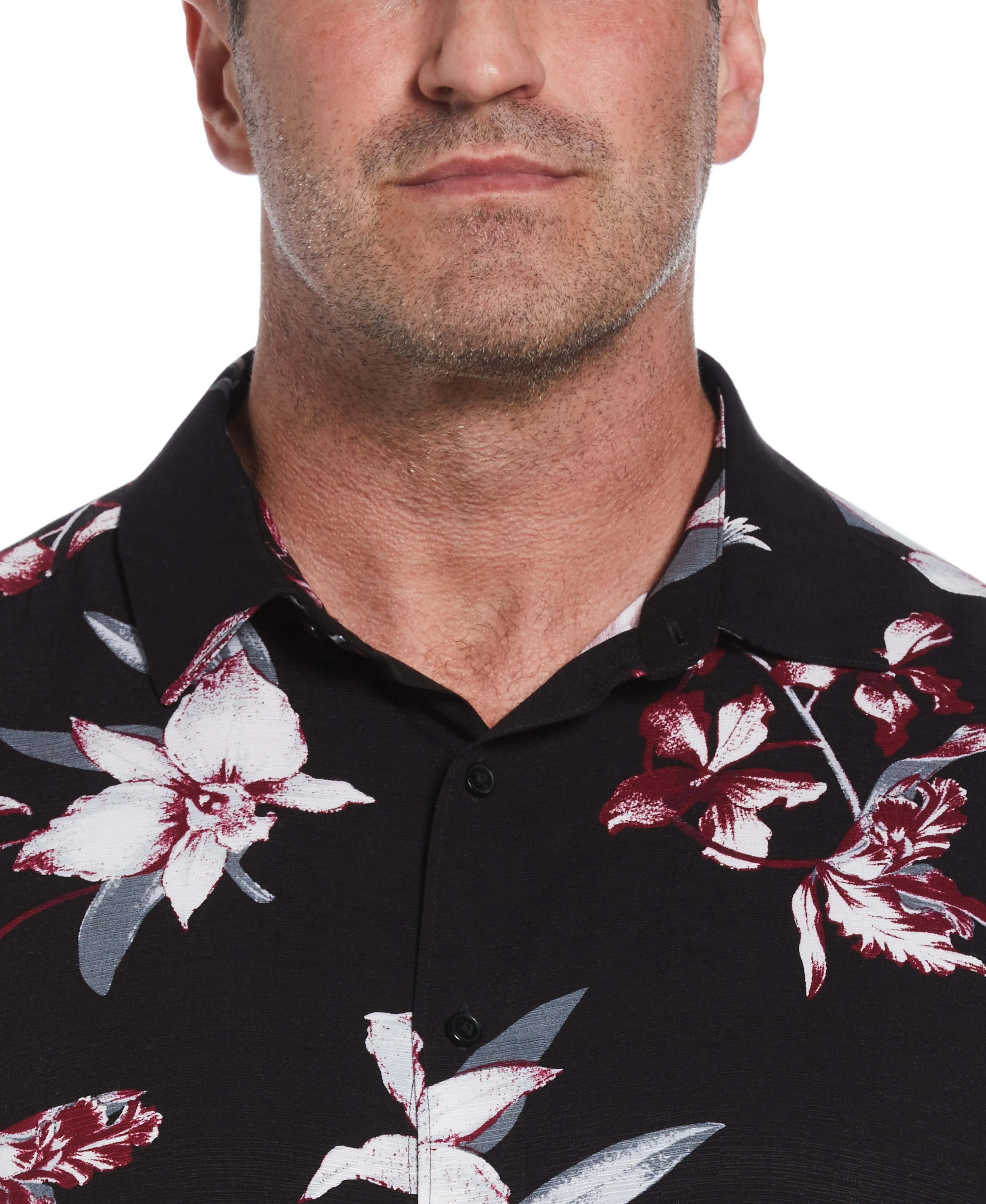Big & Tall Floral Conversational Print Shirt sold by Cubavera product image thumbnail 3