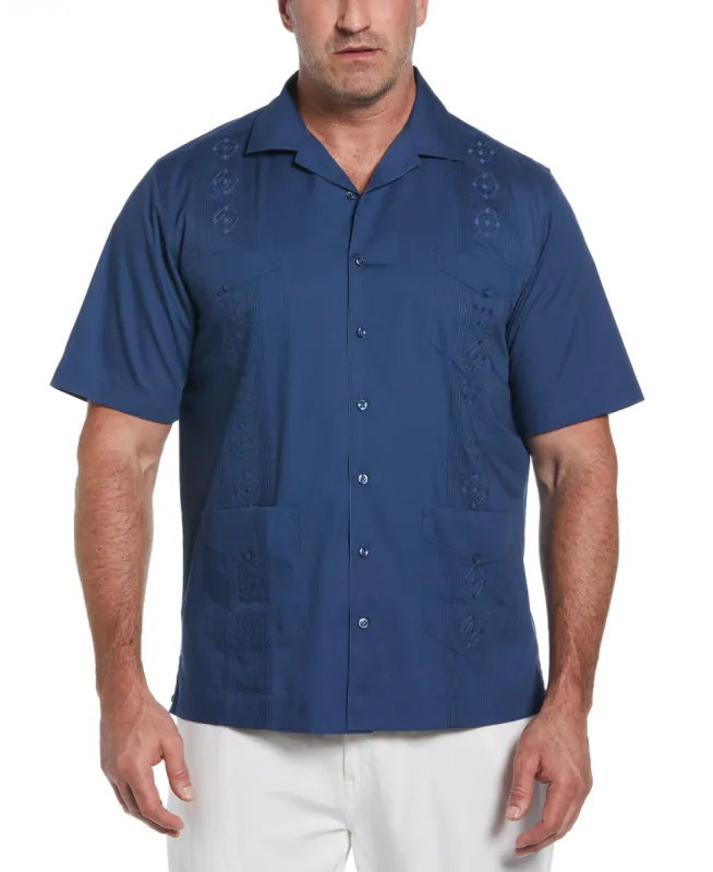 Big & Tall Authentic Embroidered Guayabera Shirt sold by Cubavera