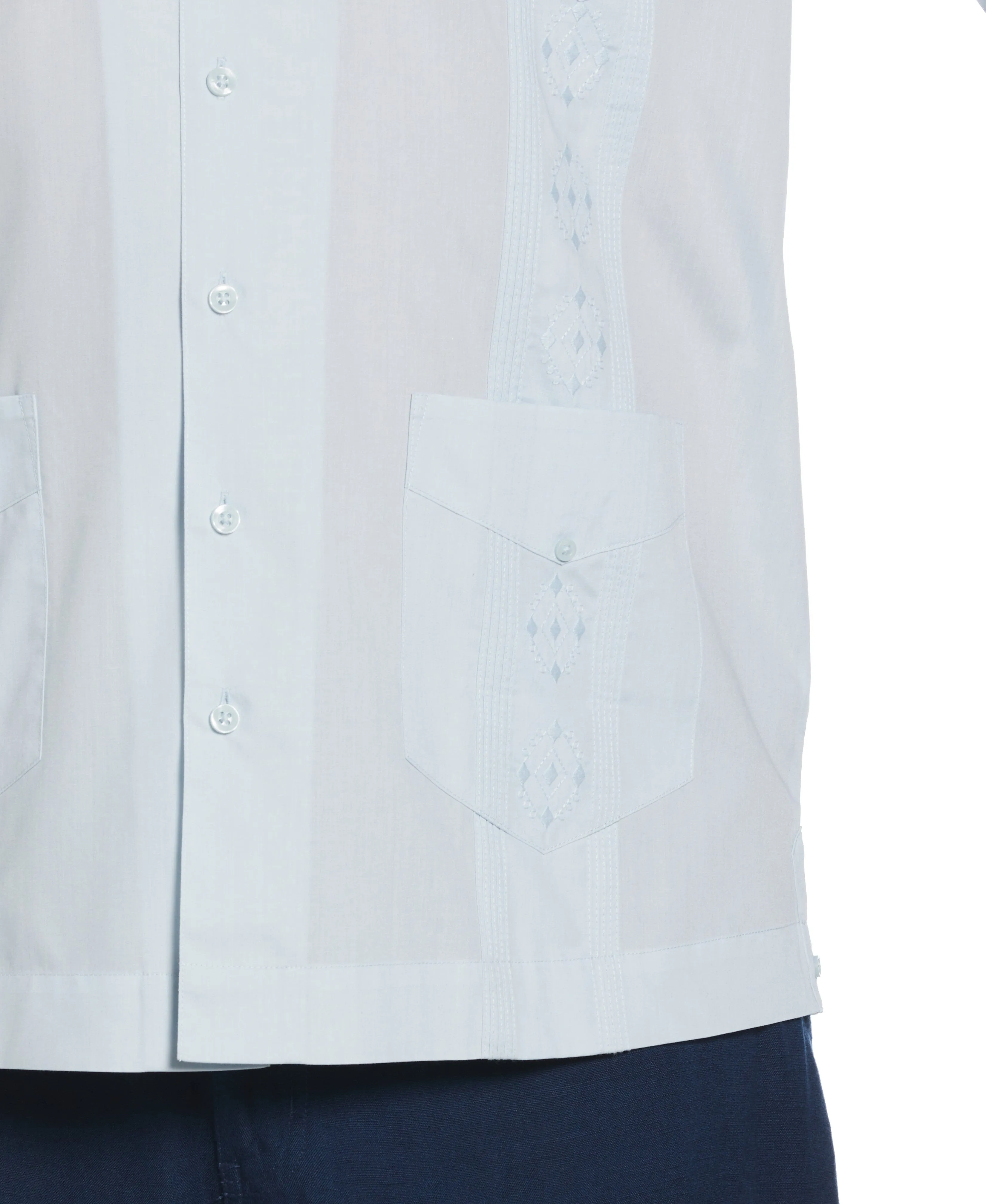 Big & Tall Authentic Embroidered Guayabera Shirt sold by Cubavera product image thumbnail 4