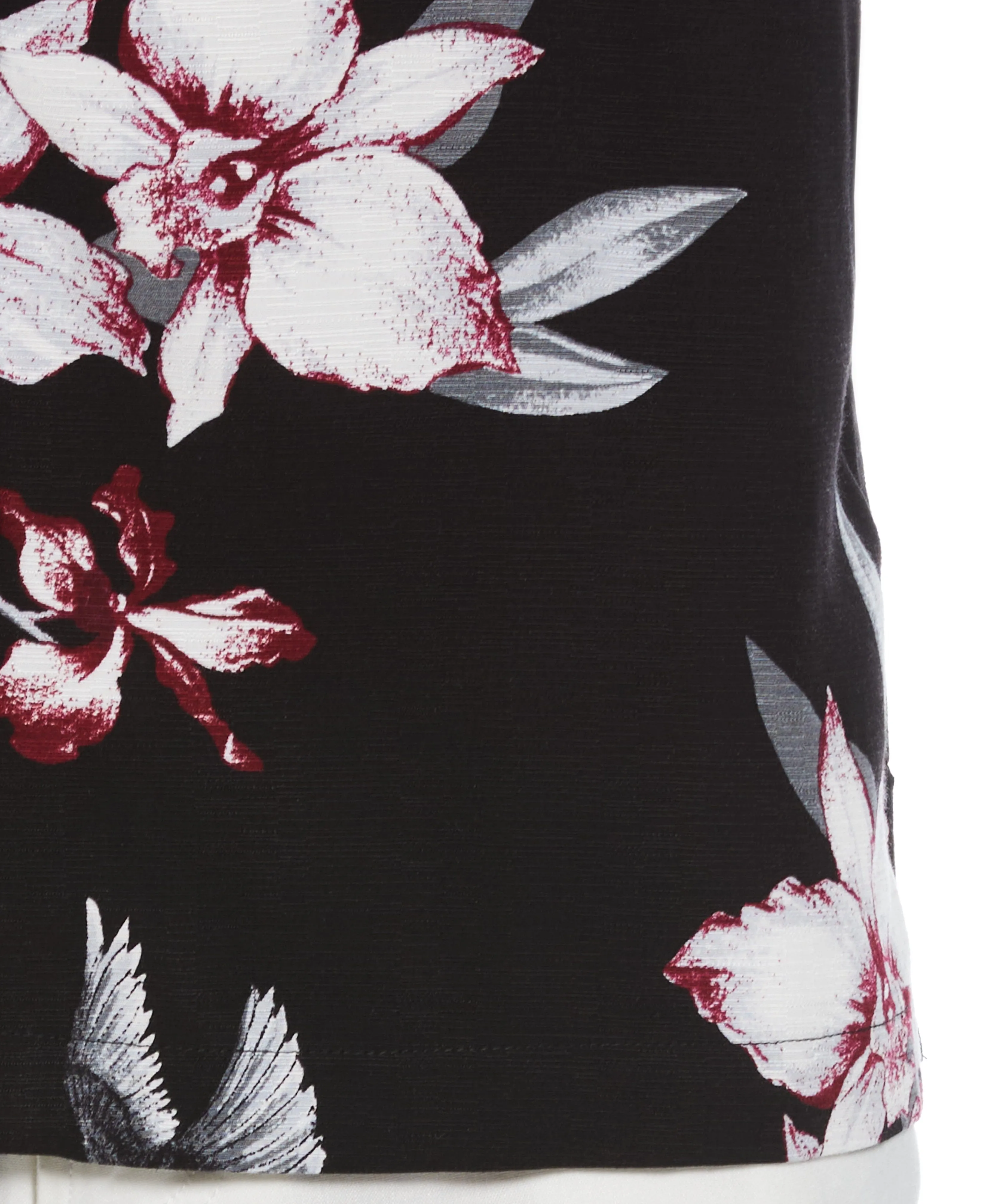 Floral Conversational Print Shirt sold by Cubavera product image thumbnail 4