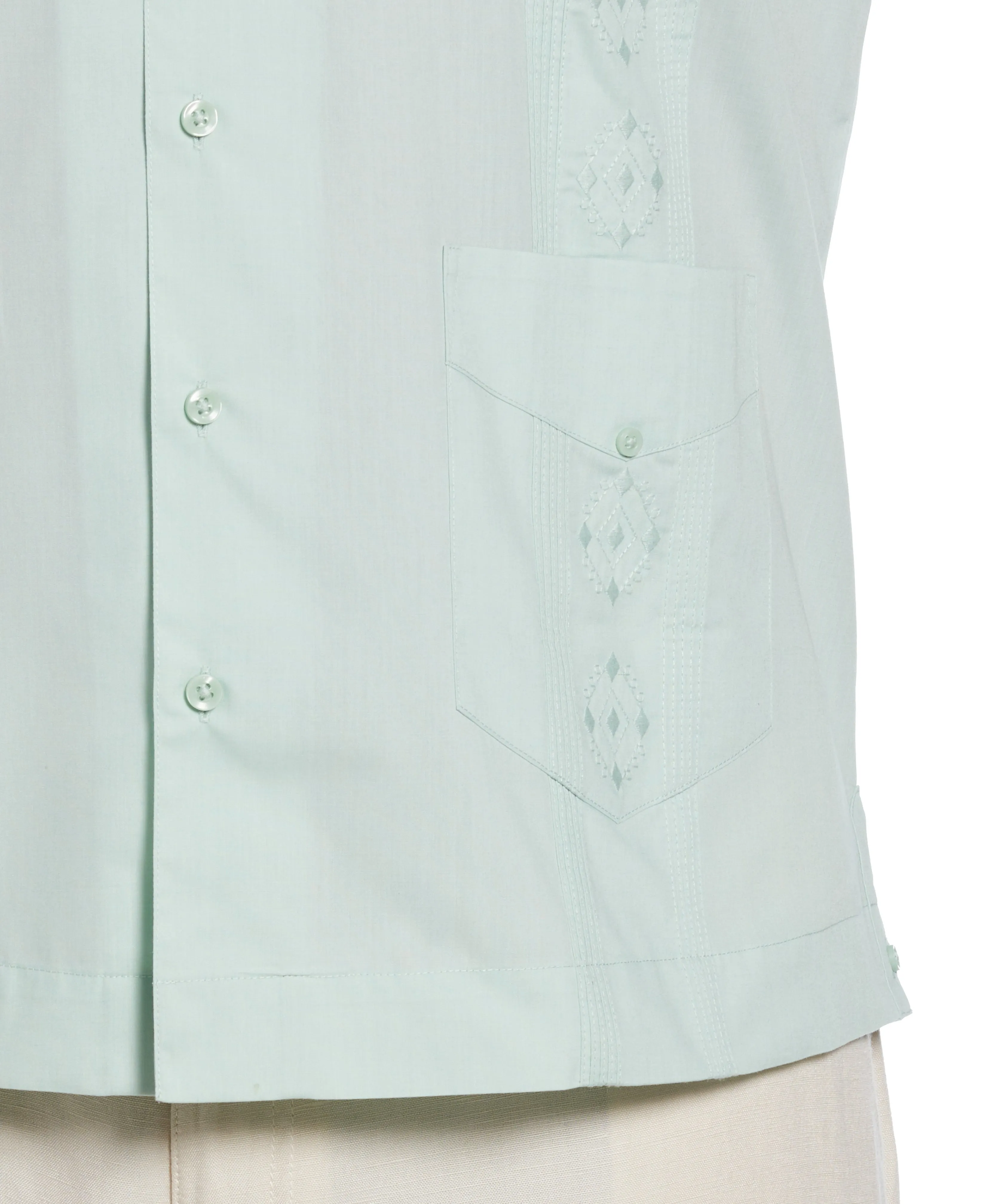 Big & Tall Authentic Embroidered Guayabera Shirt sold by Cubavera product image thumbnail 4