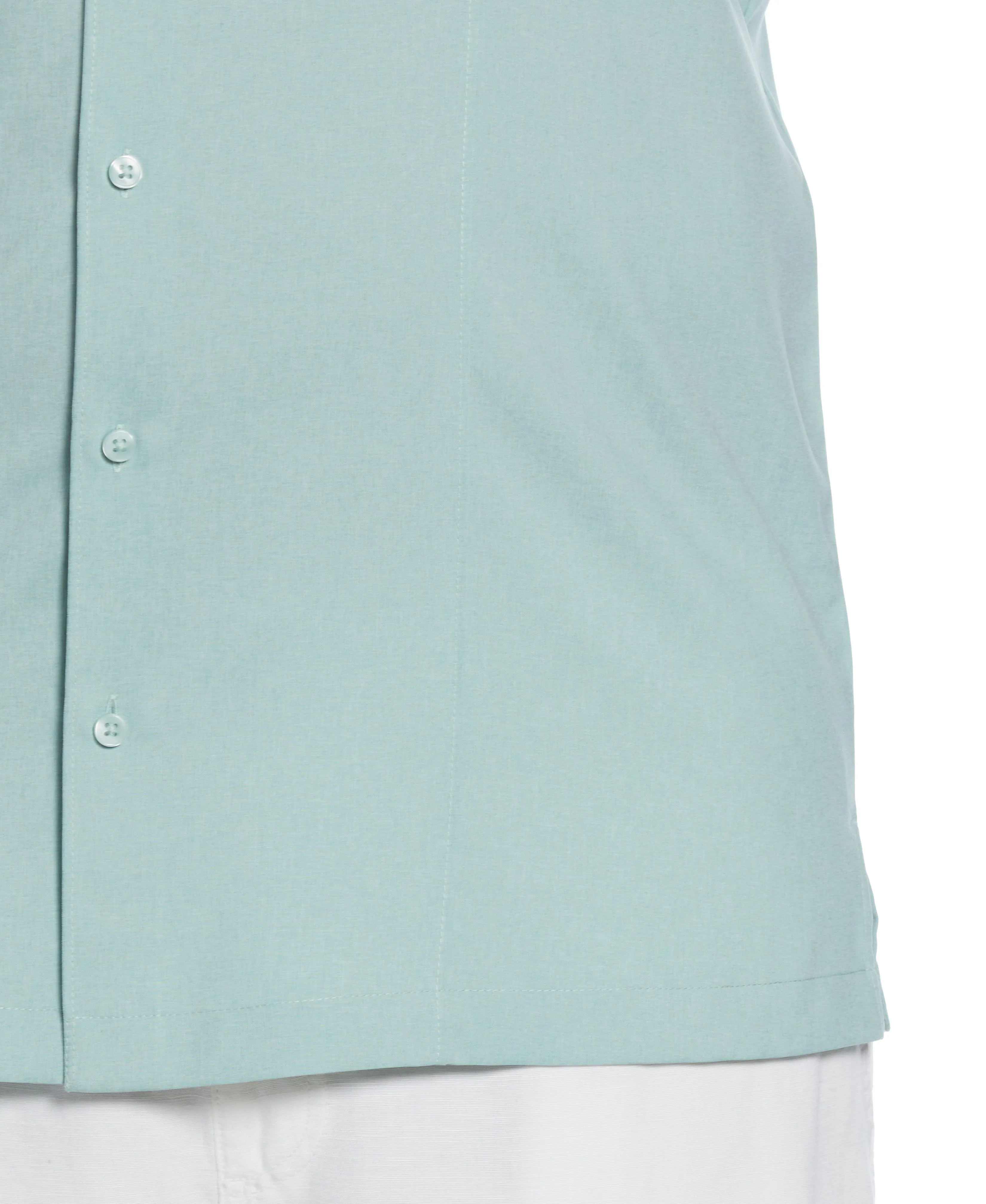 Big & Tall Two-Tone Cross Tuck Chambray Shirt sold by Cubavera product image thumbnail 4