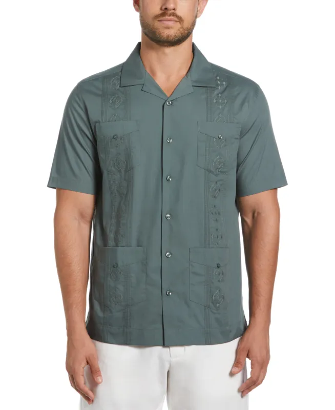 Authentic Embroidered Guayabera Shirt sold by Cubavera