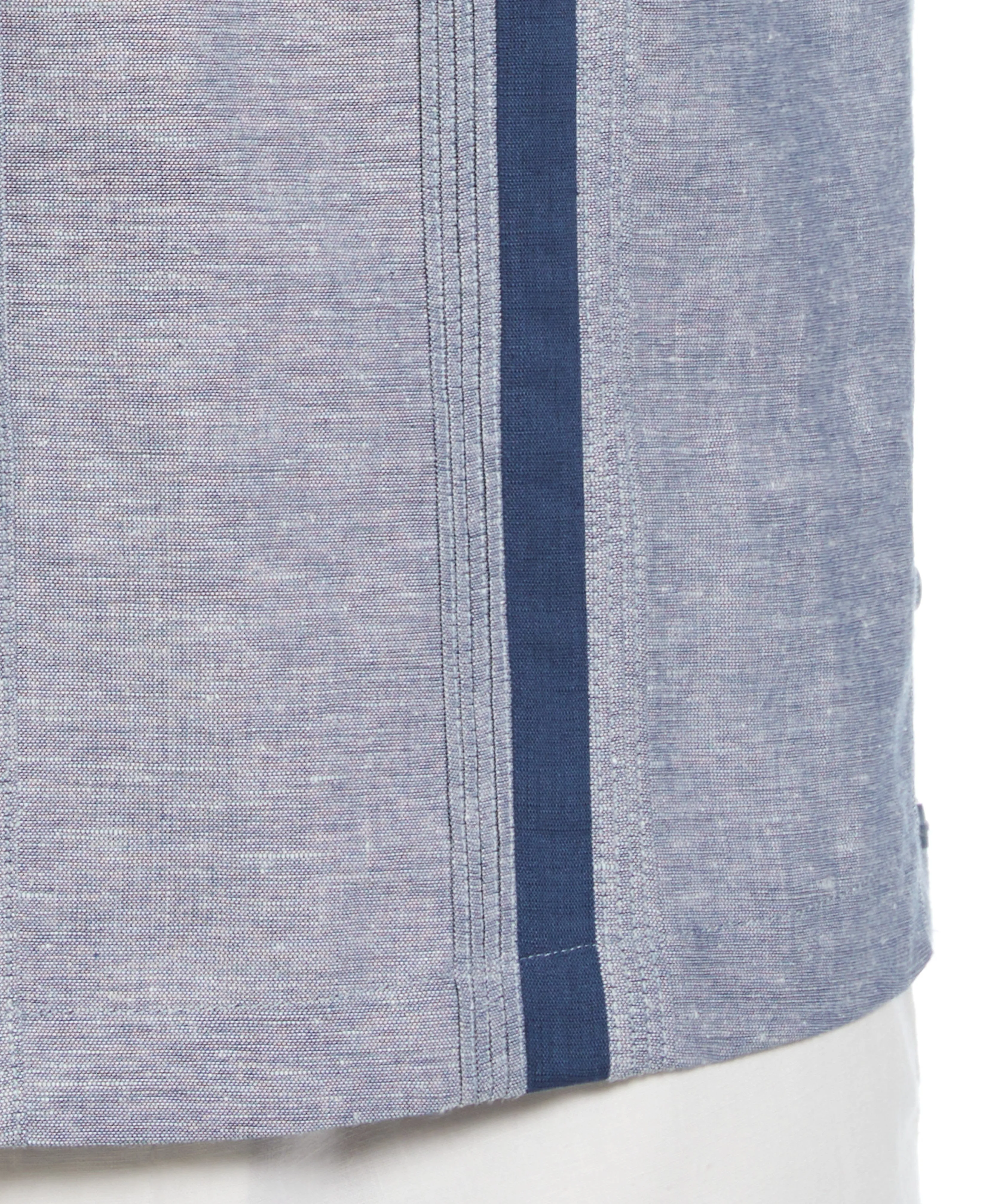 Linen Blend Cross Dye Guayabera Shirt sold by Cubavera product image thumbnail 5