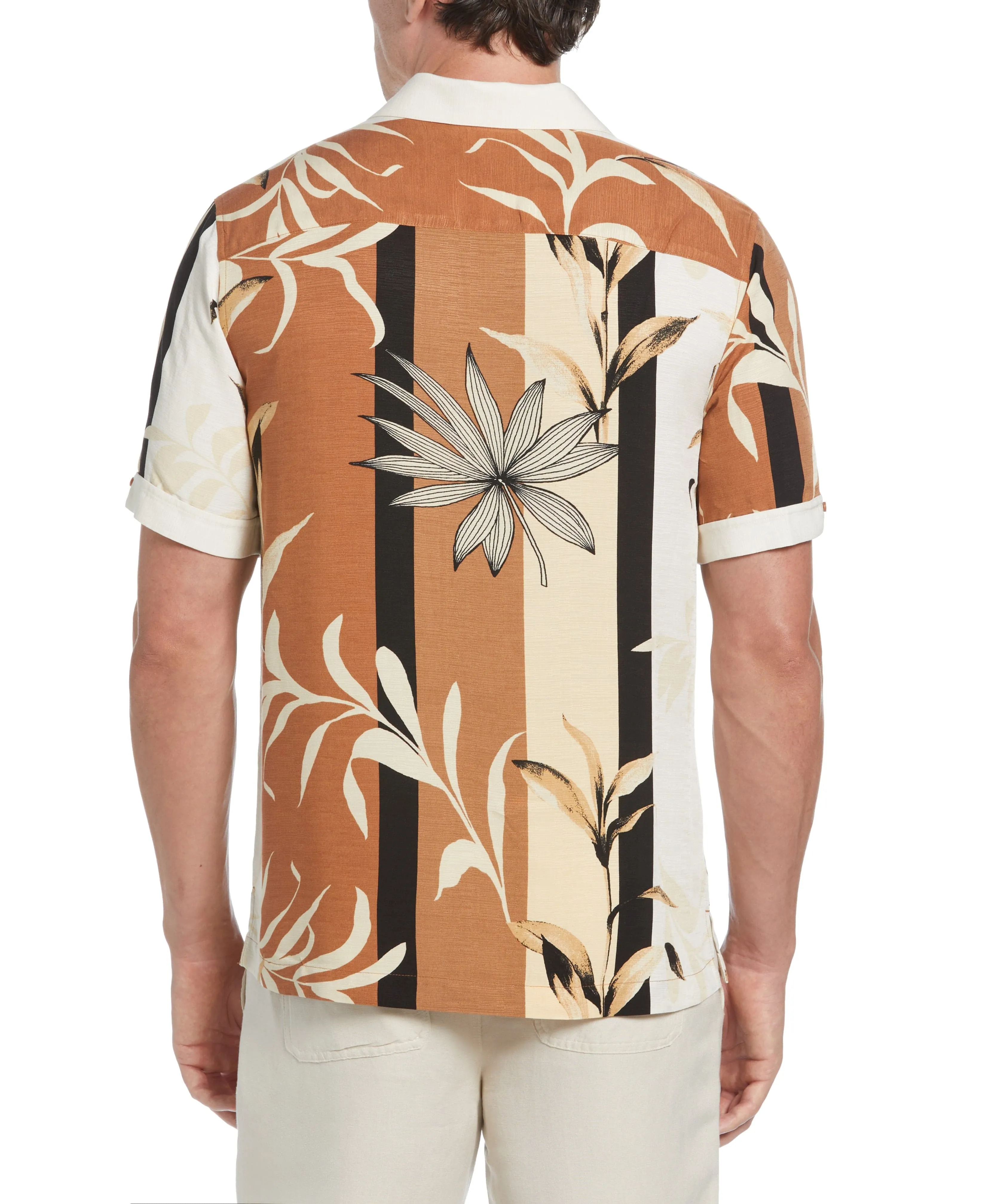 Engineered Stripe Print Shirt sold by Cubavera product image thumbnail 2