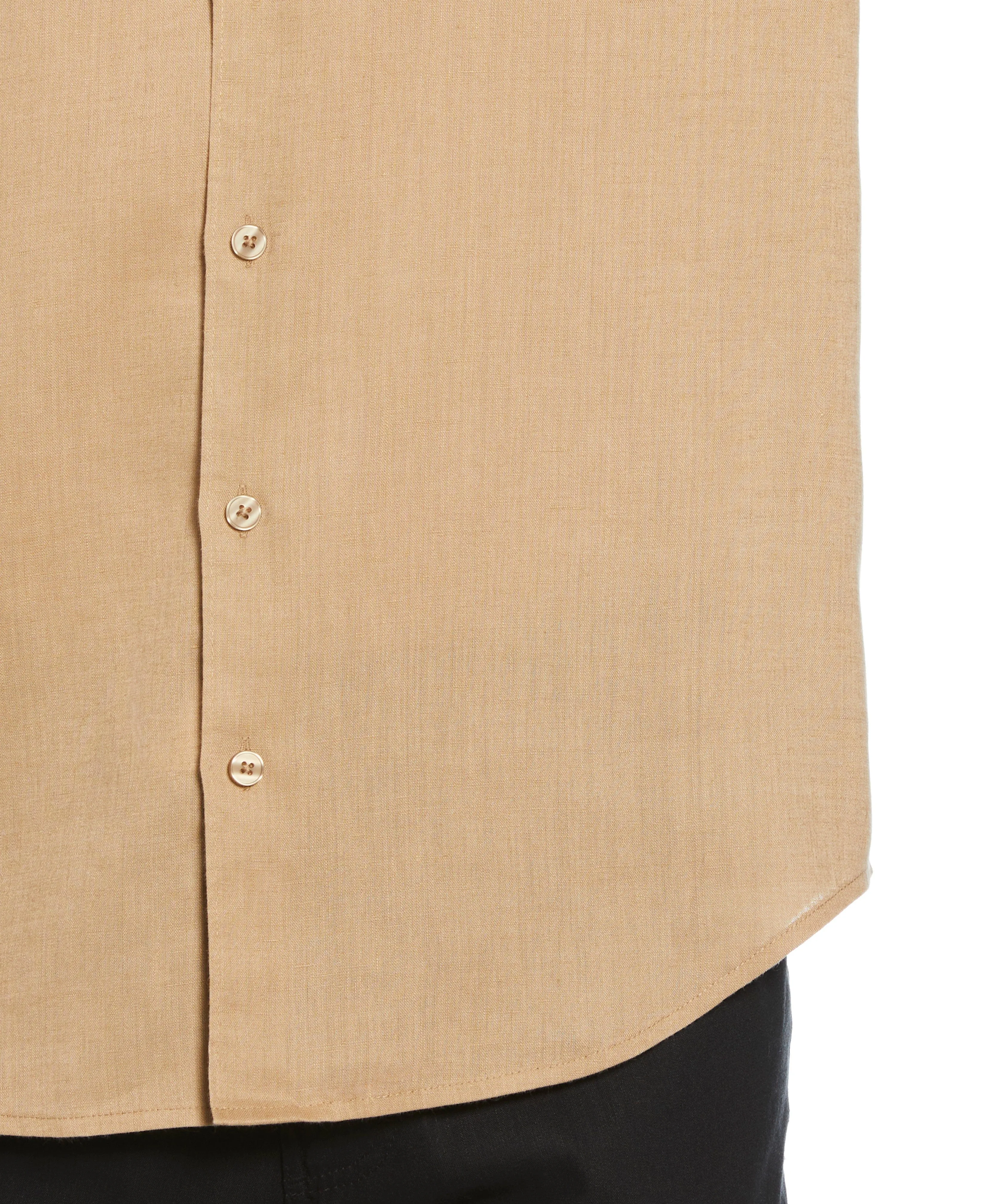 Travelselect™ Linen-Blend Rolled Sleeve Shirt sold by Cubavera product image thumbnail 3