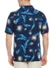 Big & Tall Floral Print Cuban Collar Shirt sold by Cubavera