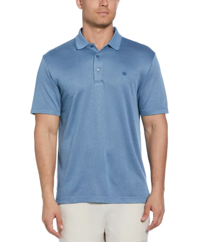 Diamond Jacquard Polo Shirt sold by Cubavera