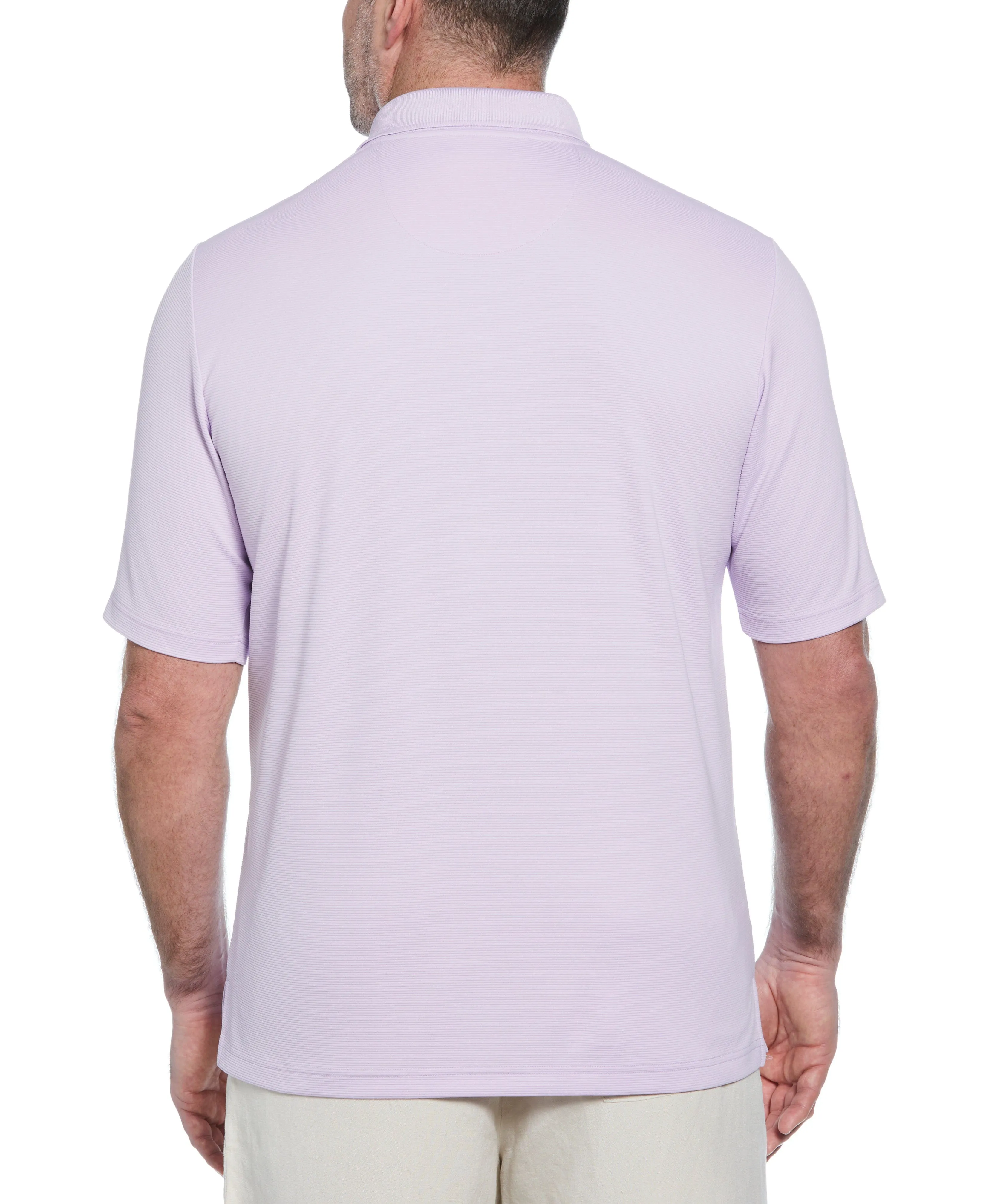 Big & Tall Solid Textured Polo sold by Cubavera product image thumbnail 2