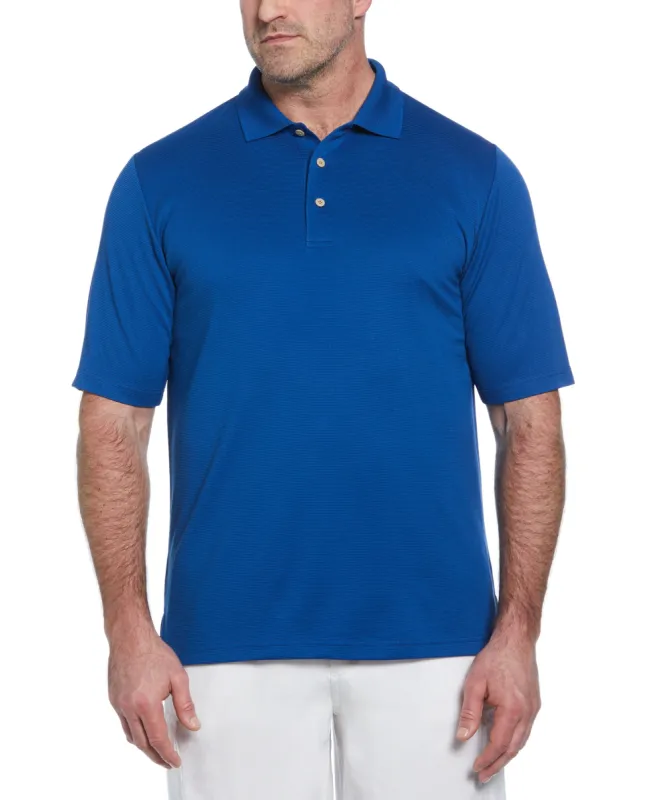 Big & Tall Solid Textured Polo sold by Cubavera