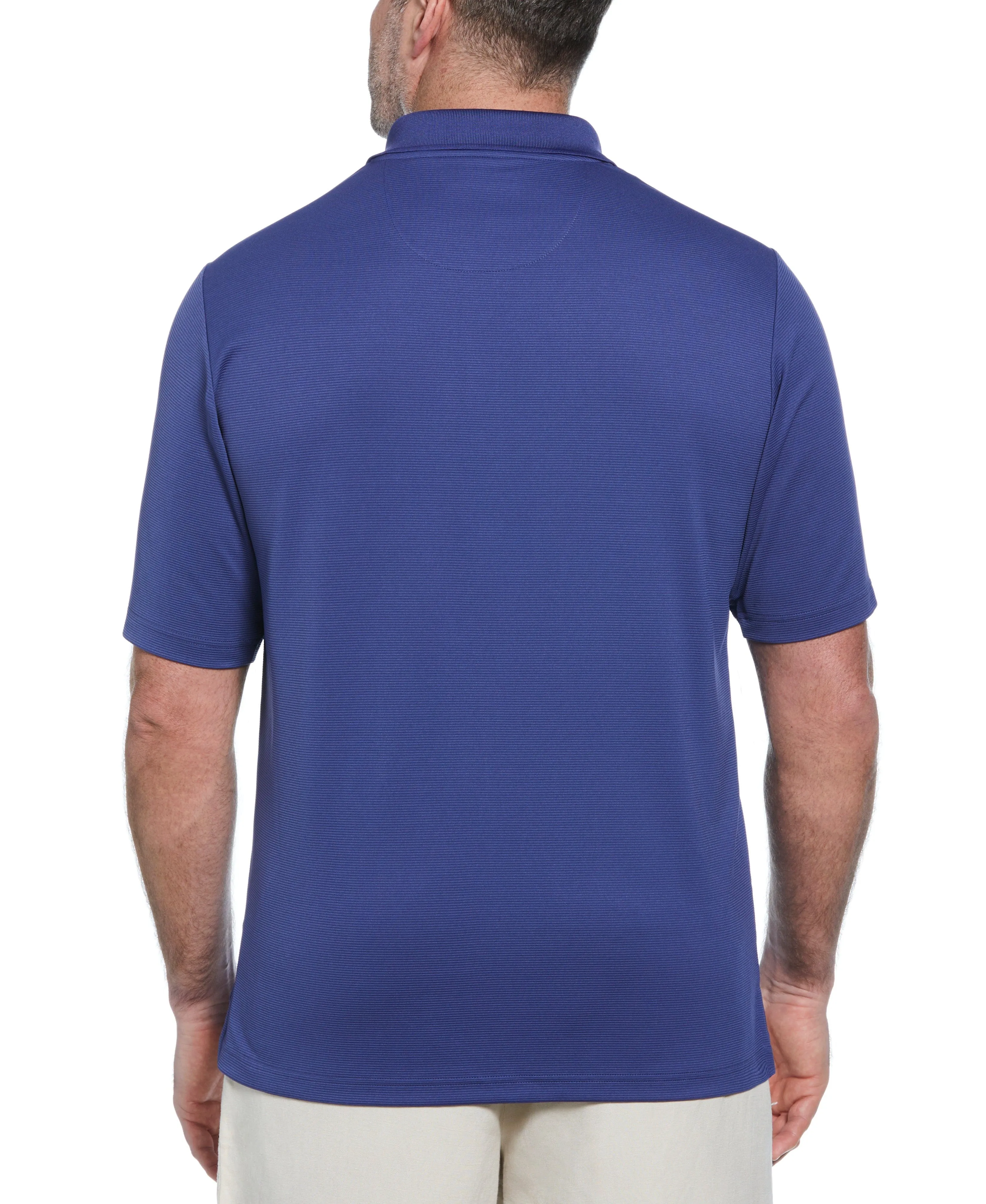 Big & Tall Solid Textured Polo sold by Cubavera product image thumbnail 2