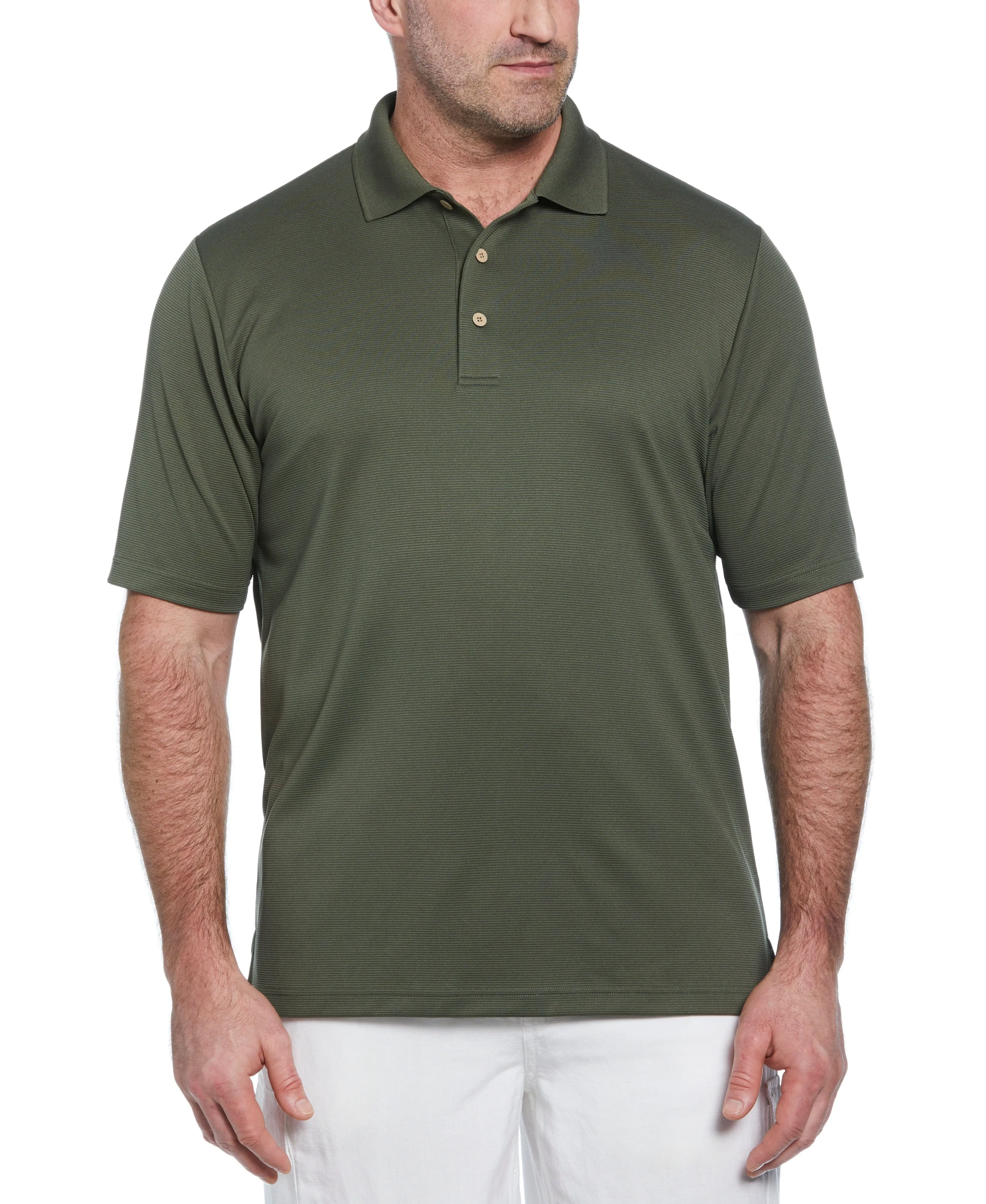 Big & Tall Solid Textured Polo sold by Cubavera