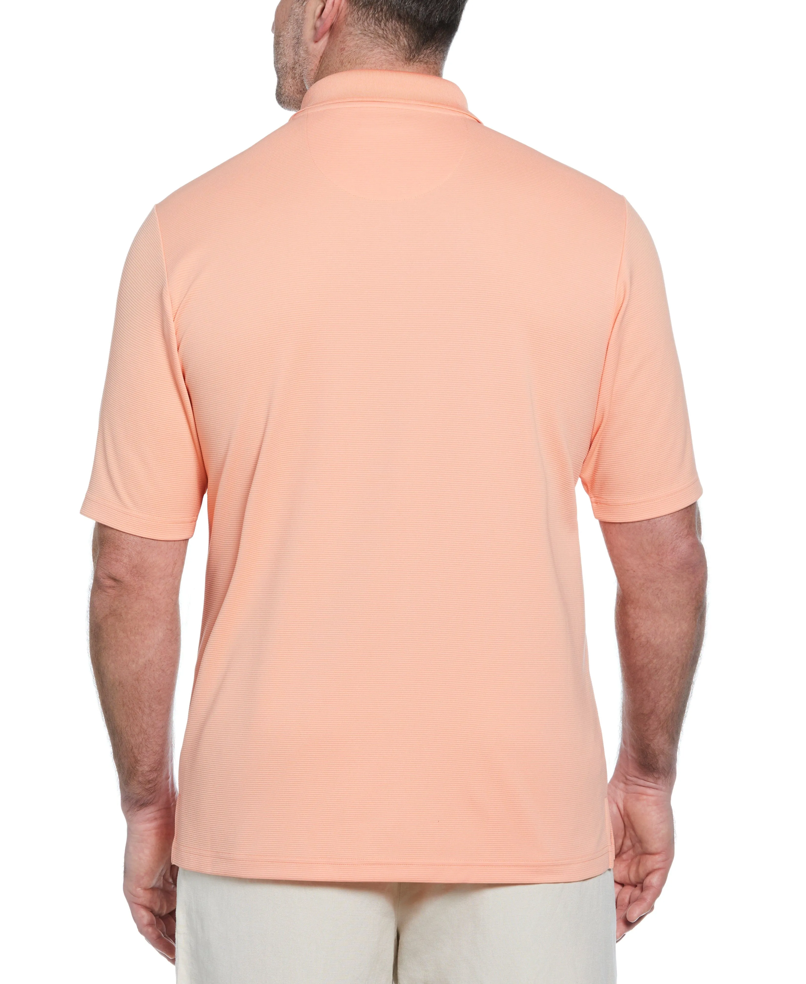 Big & Tall Solid Textured Polo sold by Cubavera product image thumbnail 2