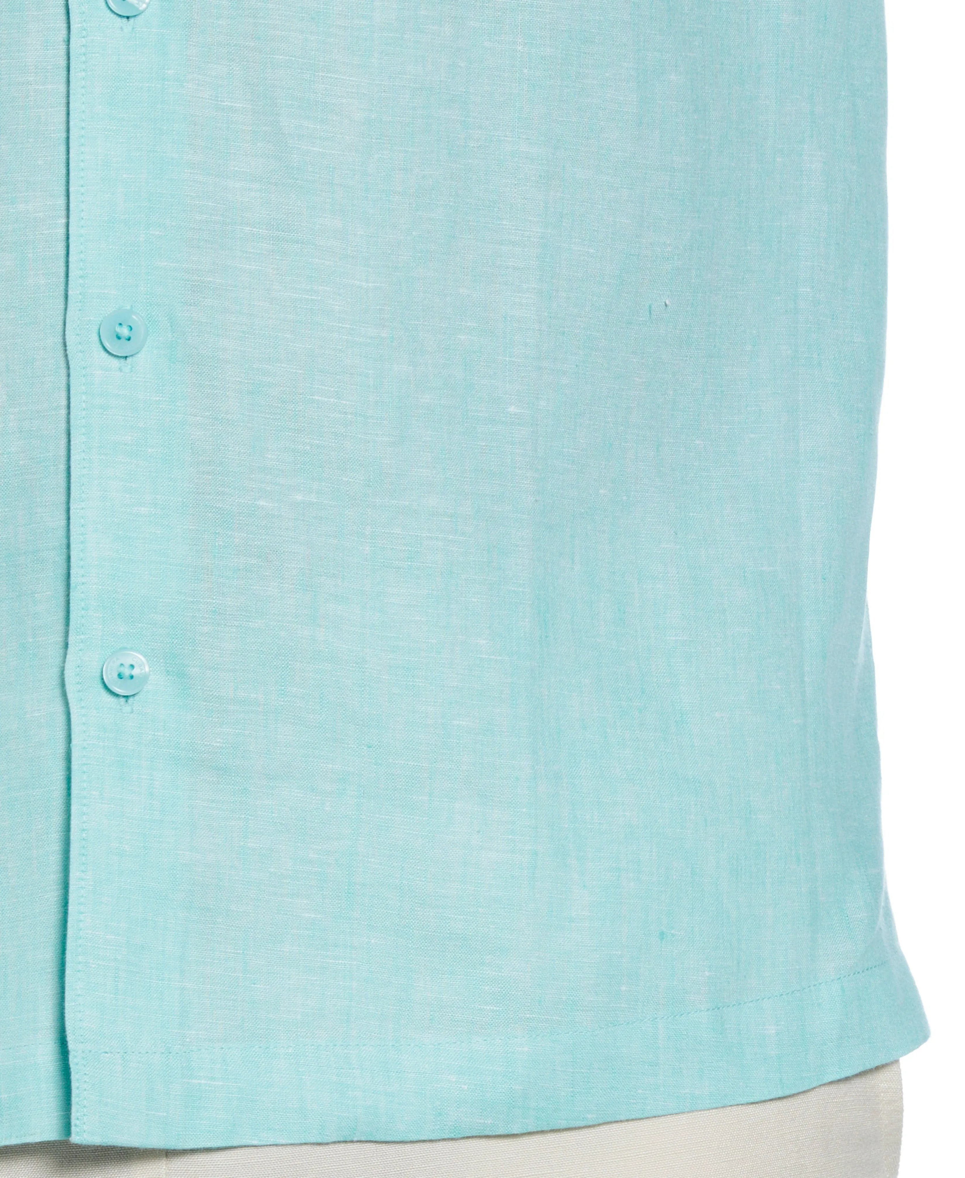 Classic Two-Tone Linen Shirt sold by Cubavera product image thumbnail 4