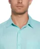 Classic Two-Tone Linen Shirt sold by Cubavera