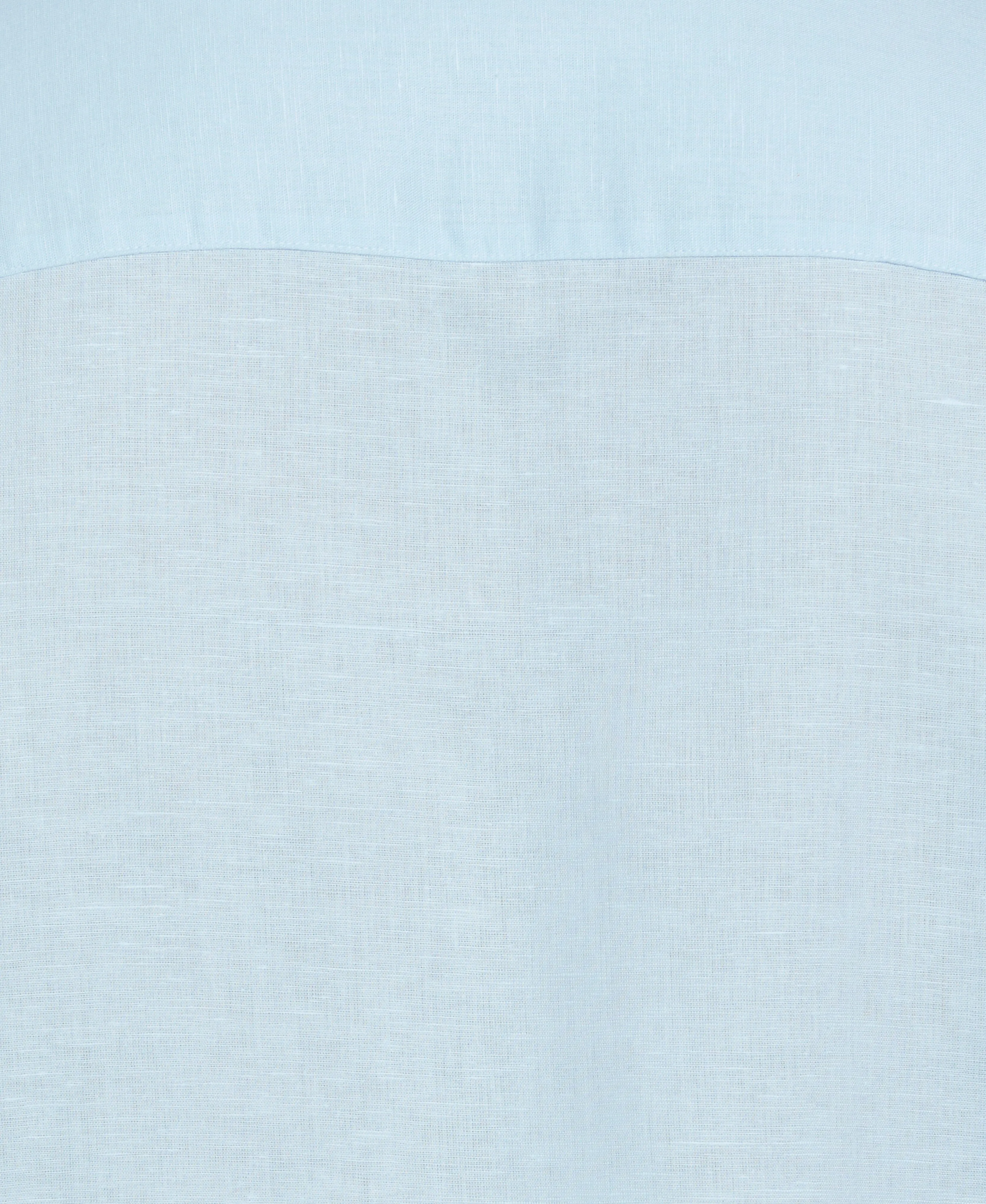 Big & Tall Linen Blend No Pocket Guayabera Shirt sold by Cubavera product image thumbnail 5