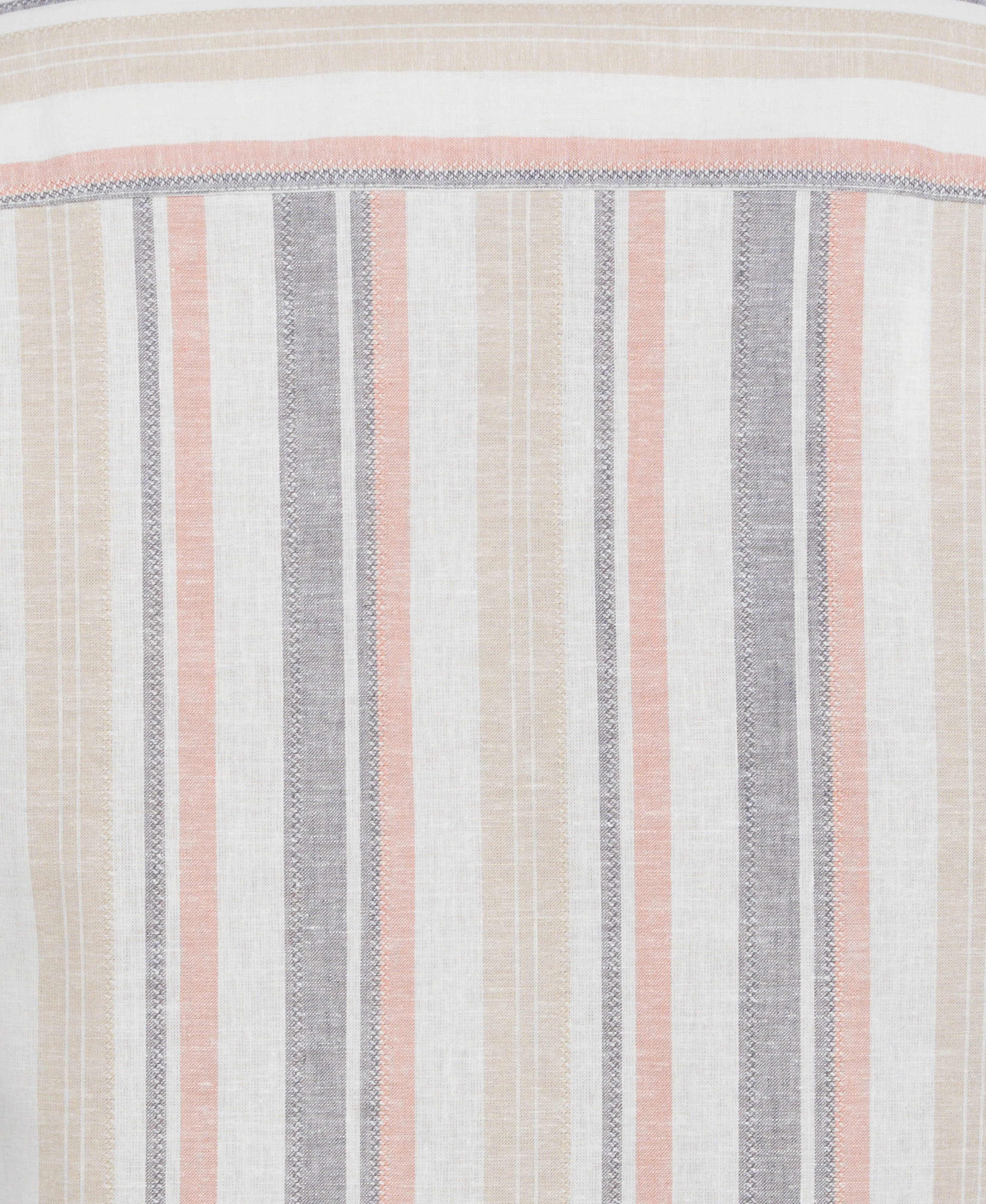 Linen Blend Striped Panel Shirt sold by Cubavera product image thumbnail 5