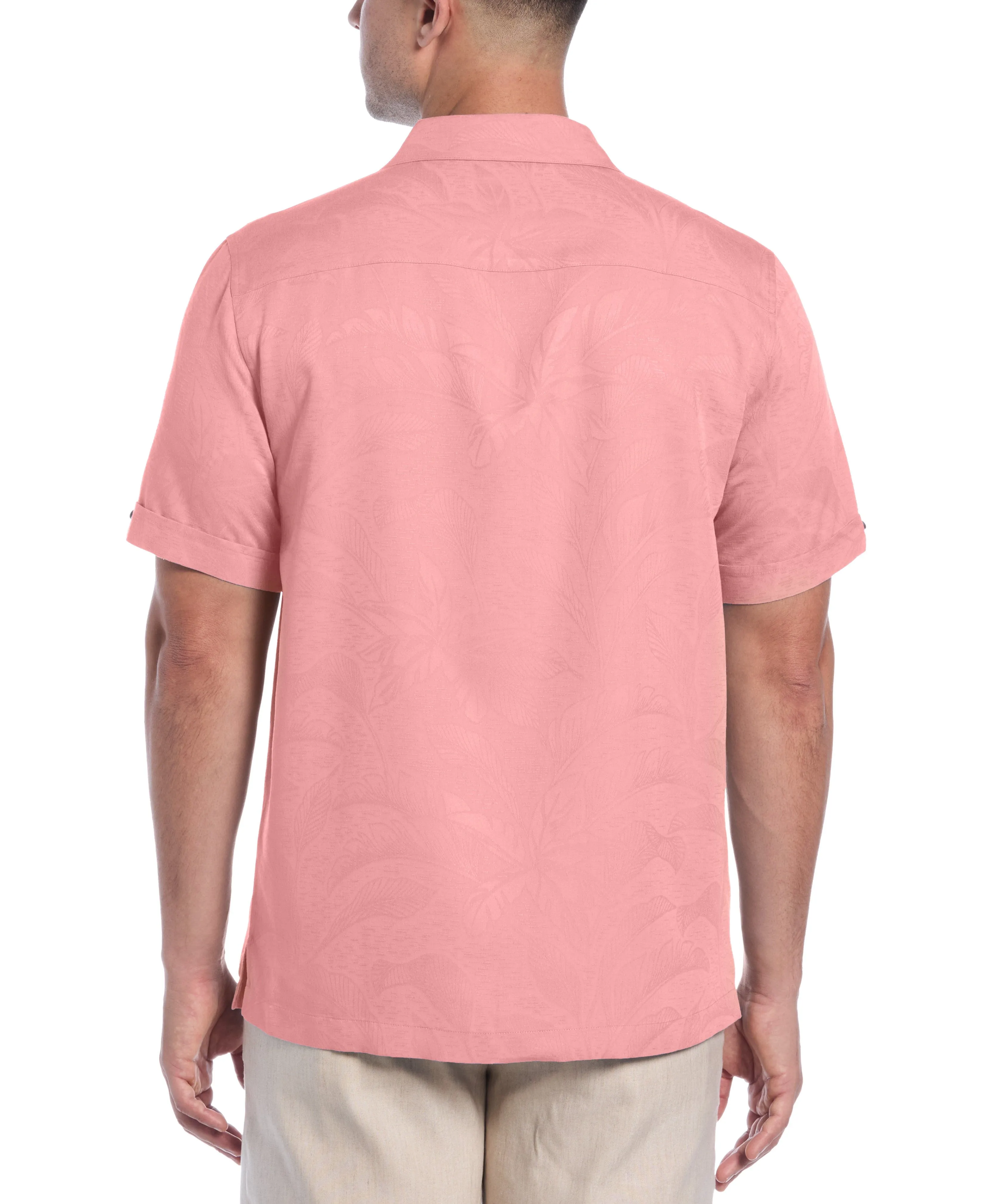 Big & Tall Palm Print Shirt sold by Cubavera product image thumbnail 2