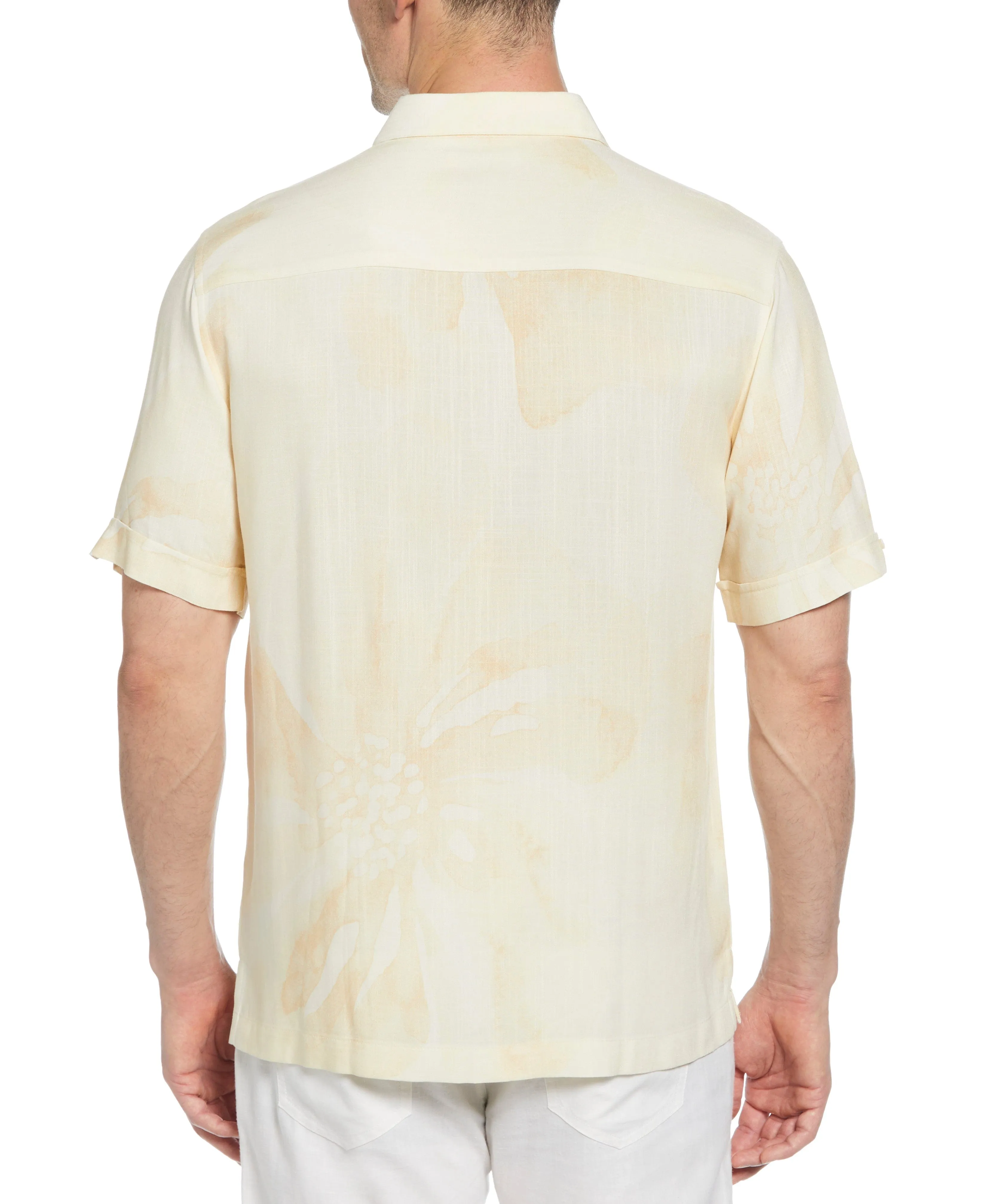 Oversized Tropical Placement Print Shirt sold by Cubavera product image thumbnail 2