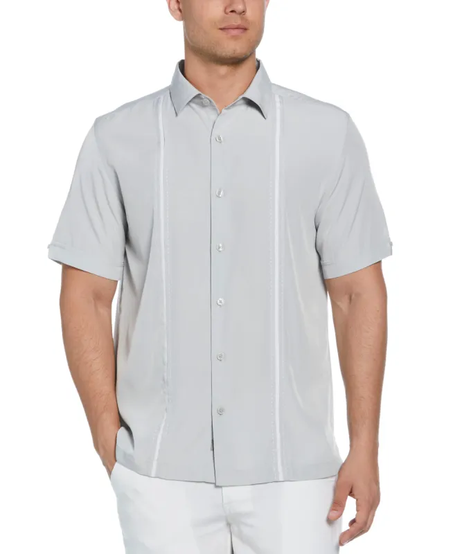 Panel Shirt - Contrast Stitching sold by Cubavera