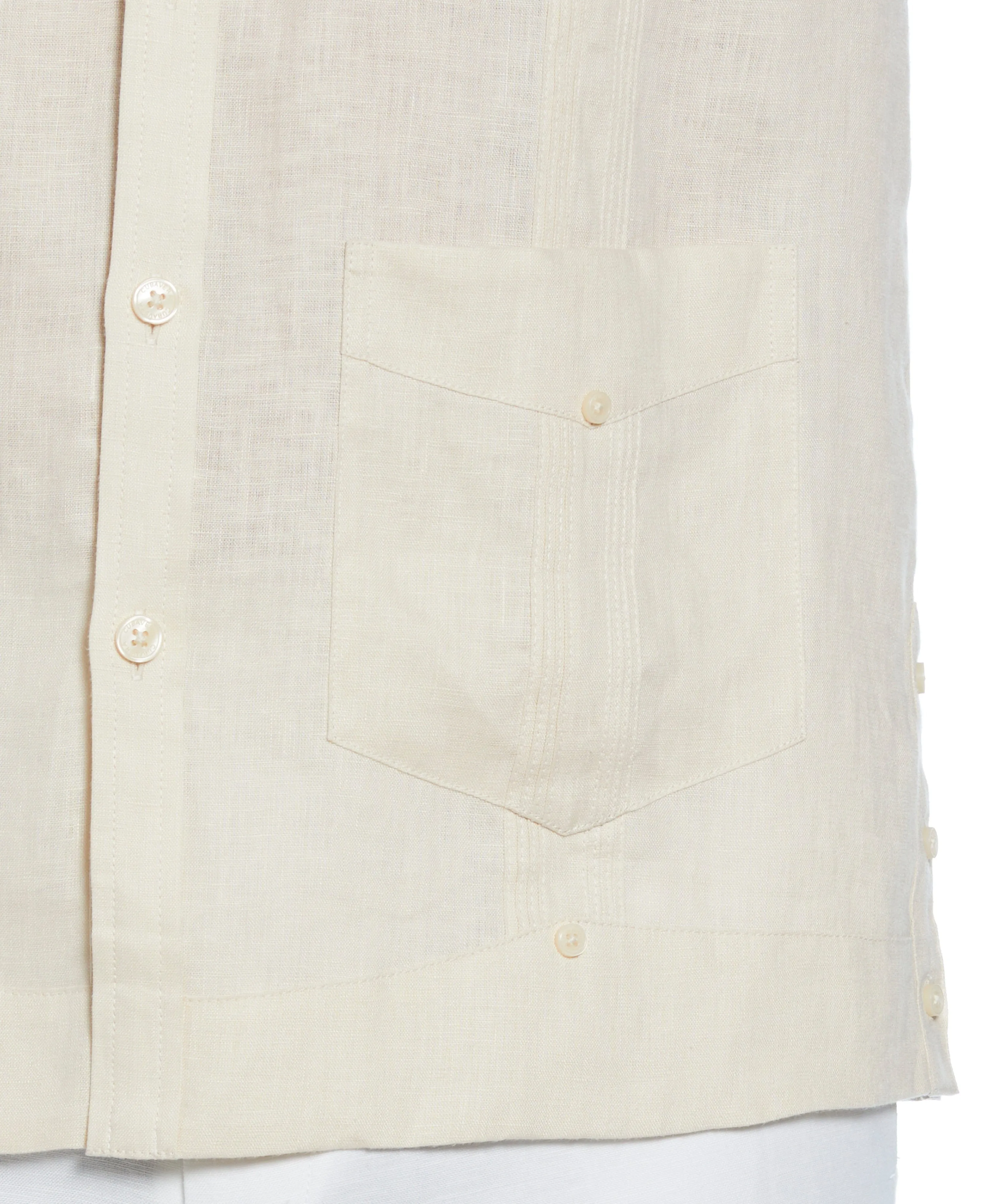 100% Linen Classic Guayabera Shirt - Long Sleeve sold by Cubavera product image thumbnail 4