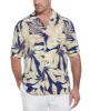 Big & Tall Textured Large Scale Palm Print Shirt sold by Cubavera