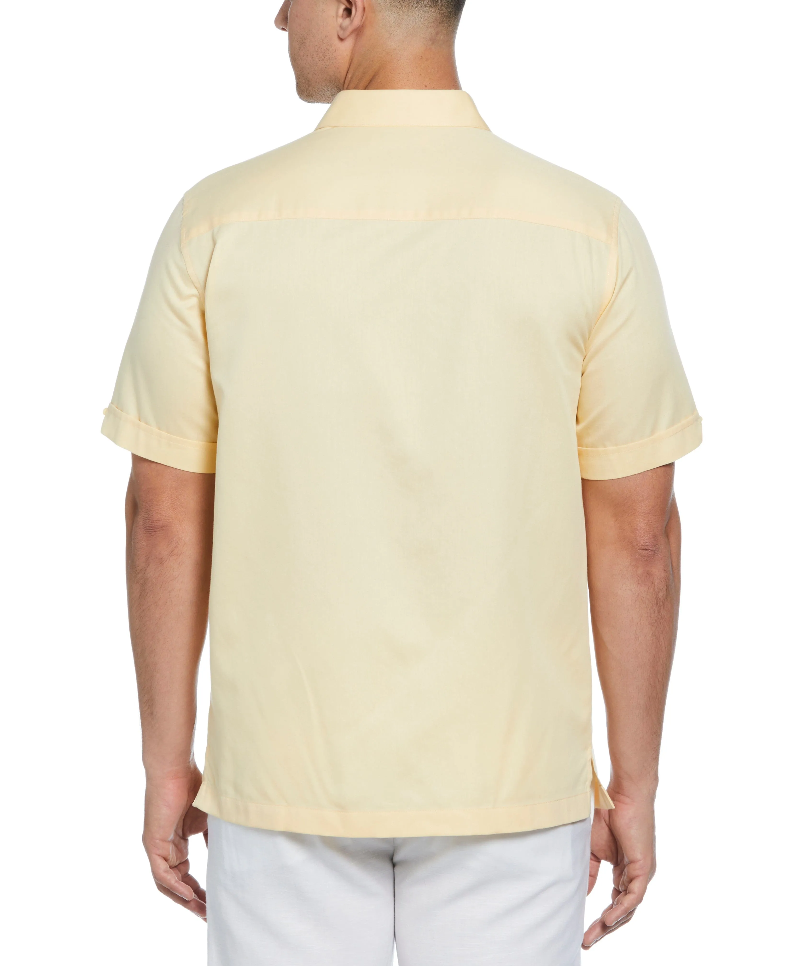 Ombre Embroidery Panel Shirt sold by Cubavera product image thumbnail 2