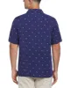 Retro Geometric Print Shirt sold by Cubavera