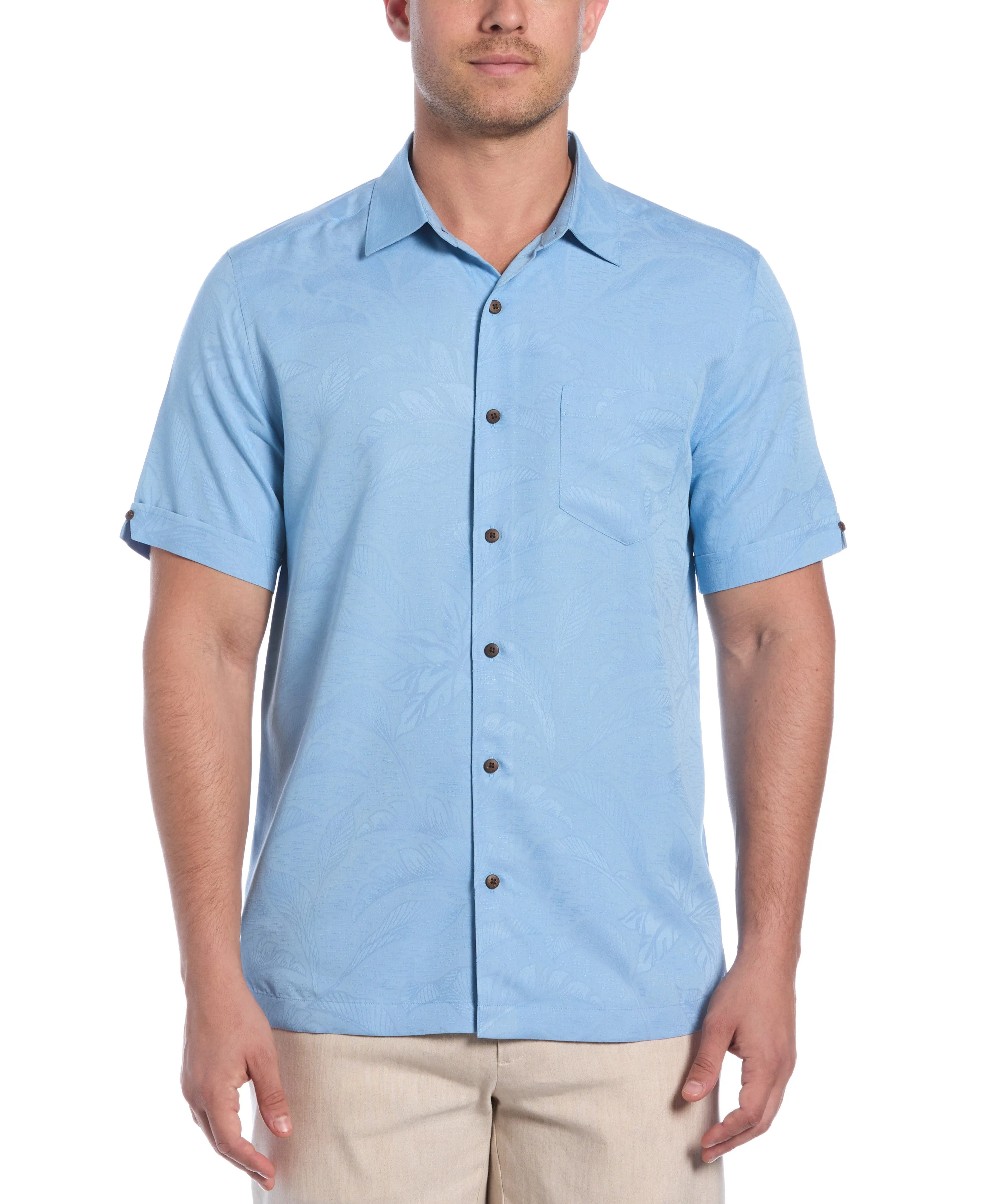 Palm Print Shirt sold by Cubavera