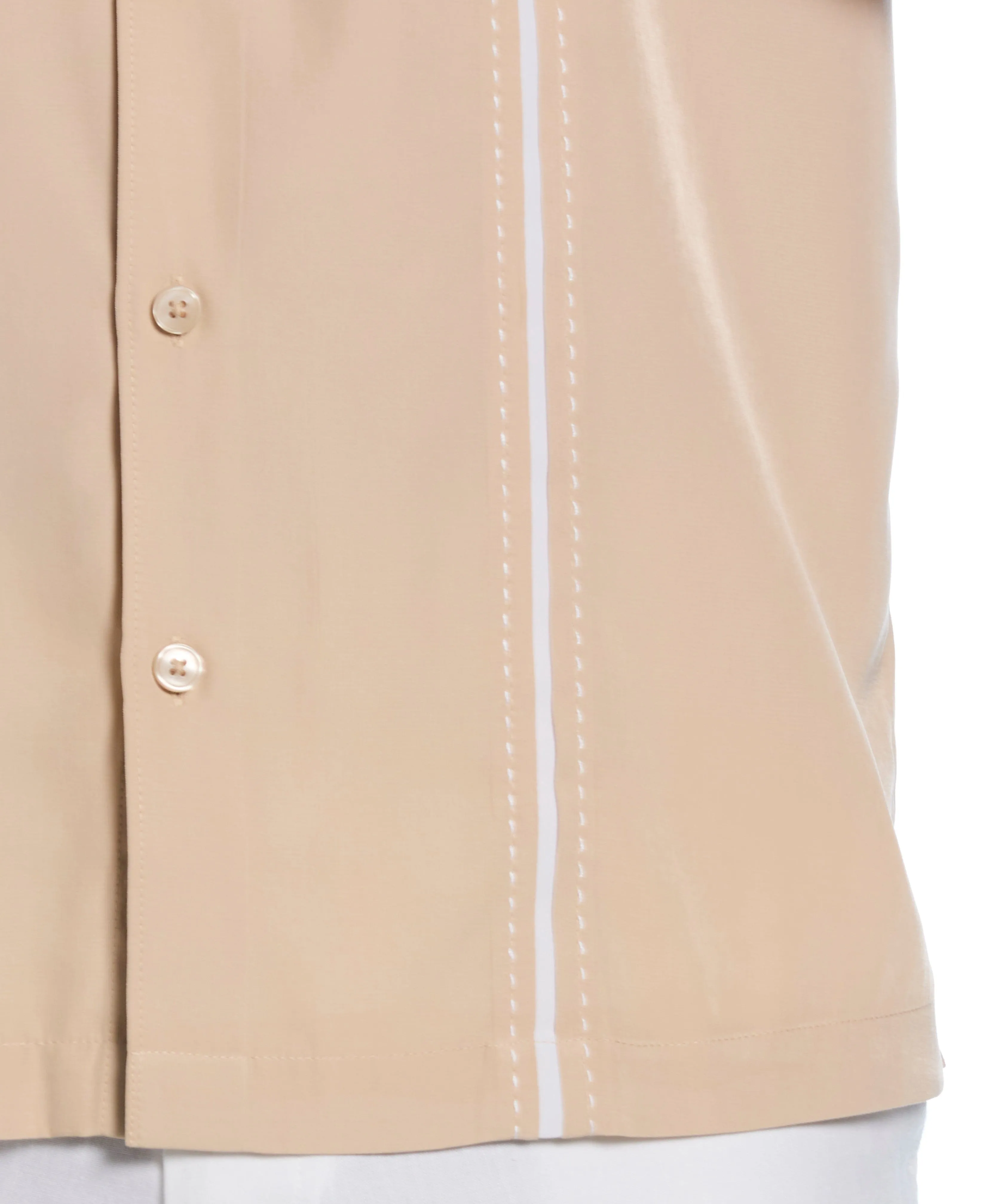 Panel Shirt - Contrast Stitching sold by Cubavera product image thumbnail 4