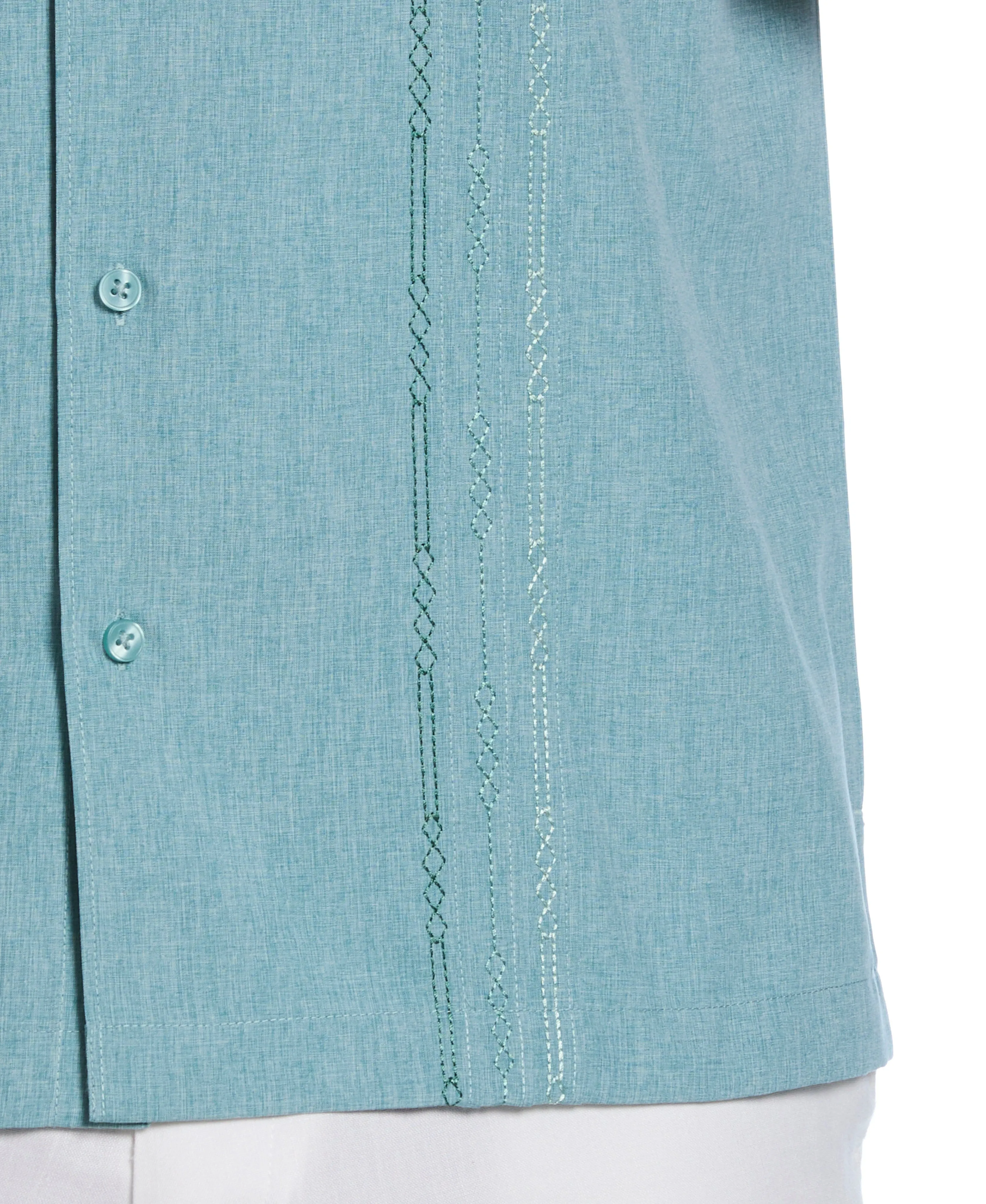 Geo Embroidered Panel Shirt sold by Cubavera product image thumbnail 4