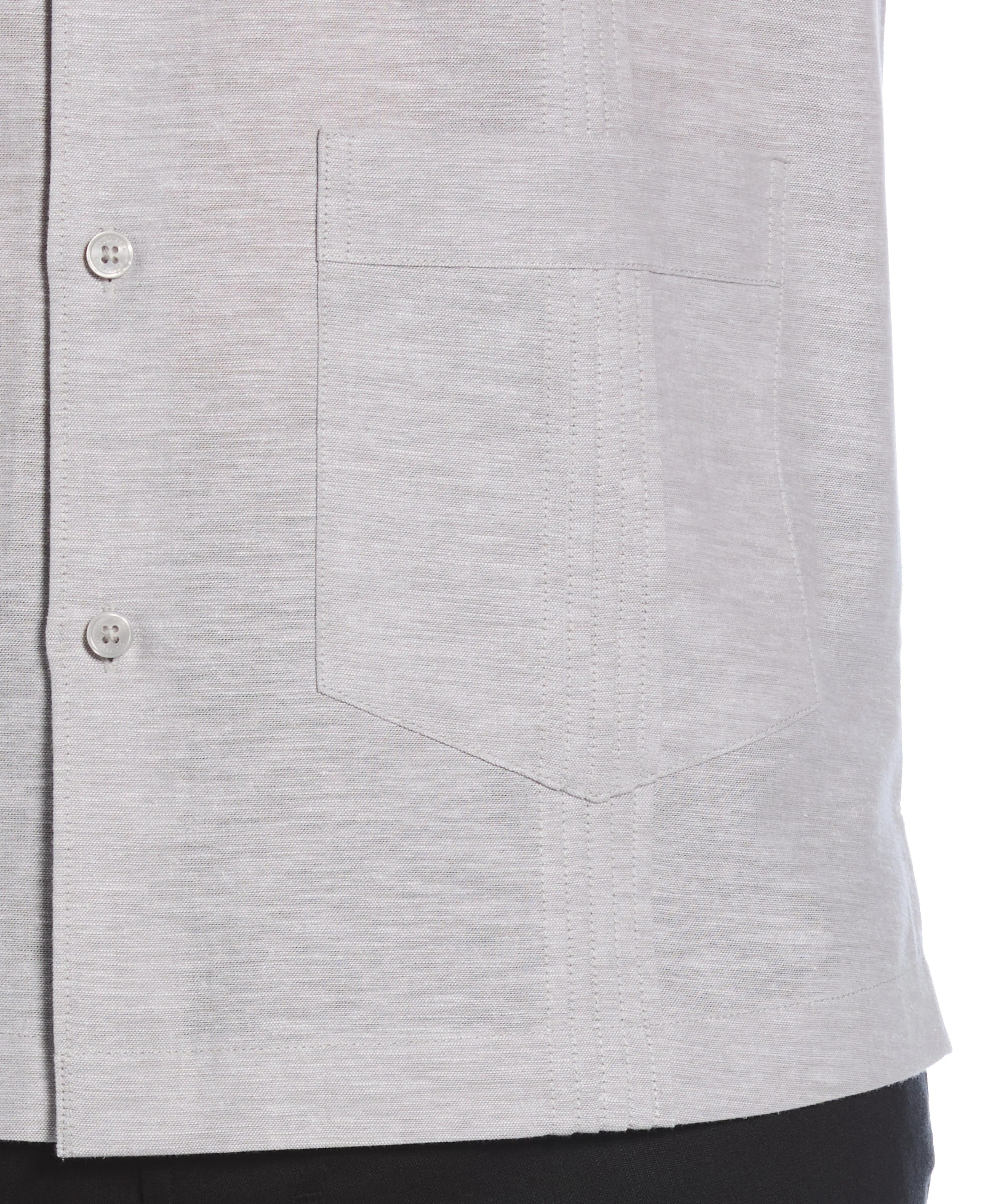 Linen Blend 4-Pocket Guayabera Shirt sold by Cubavera product image thumbnail 4