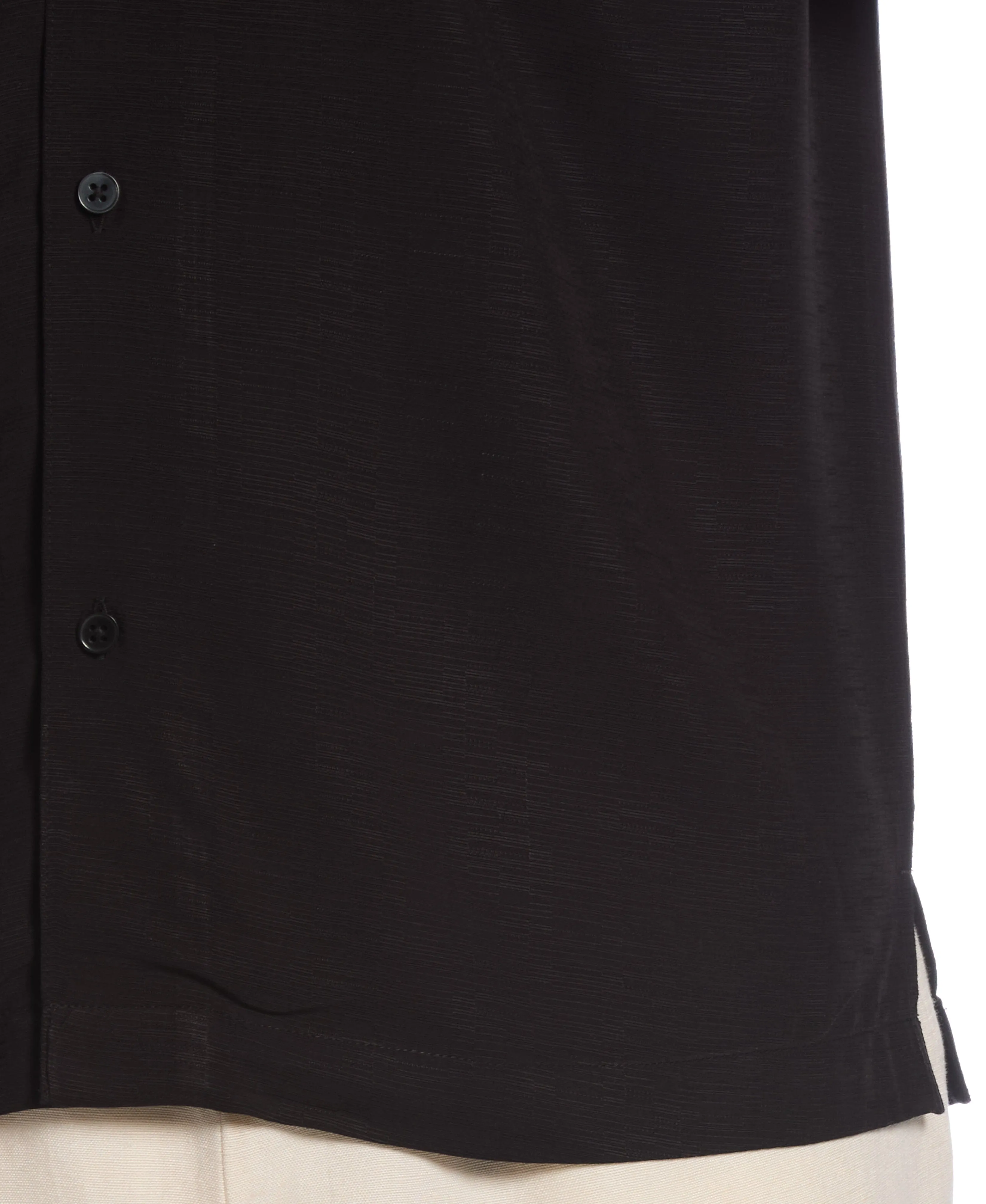 Solid Textured Cuban Collar Shirt sold by Cubavera product image thumbnail 4