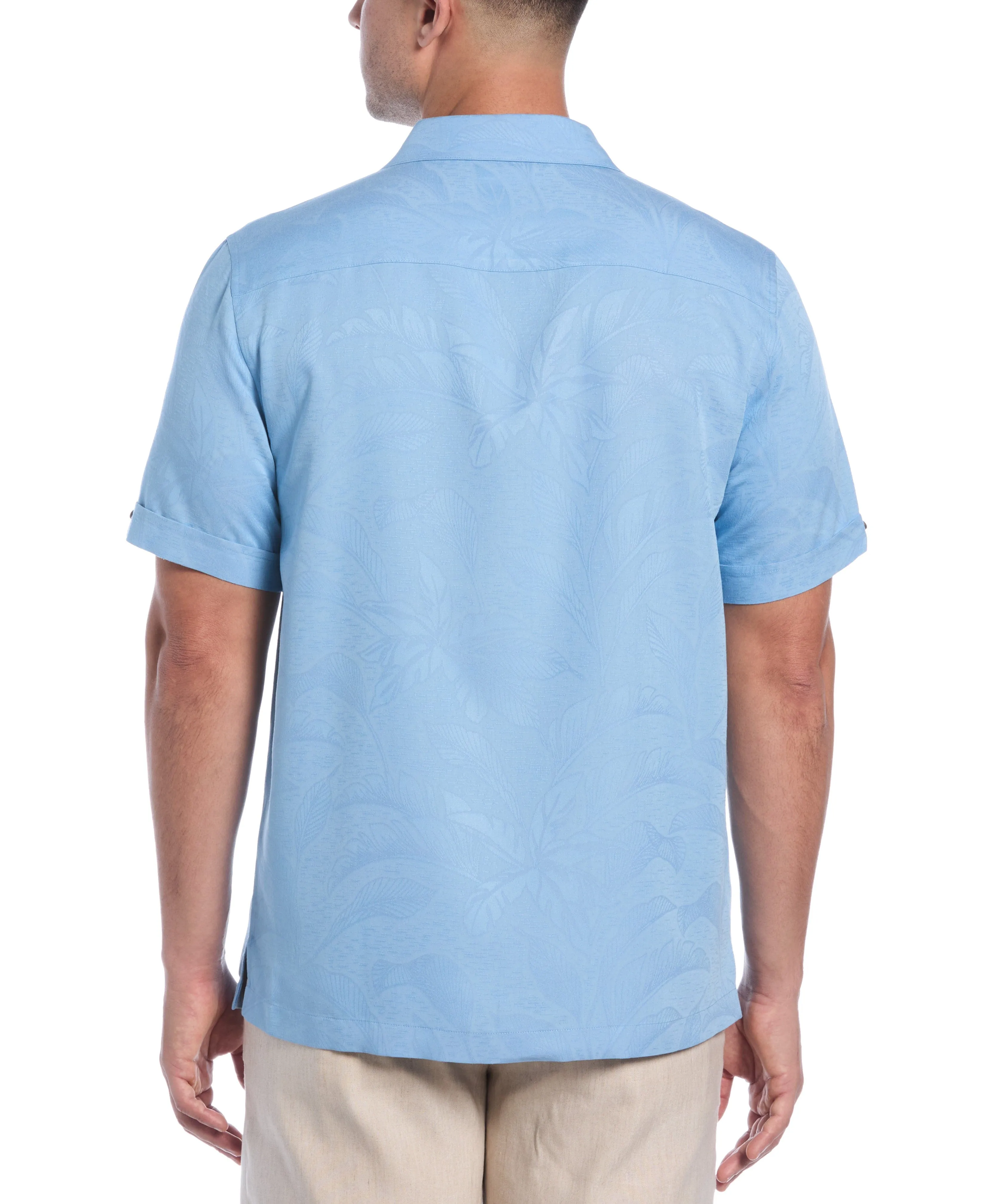 Big & Tall Palm Print Shirt sold by Cubavera product image thumbnail 2