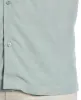 Solid Textured Cuban Collar Shirt sold by Cubavera