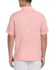 Linen Blend Embroidered Panel Shirt sold by Cubavera