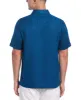 Linen Blend Embroidered Panel Shirt sold by Cubavera