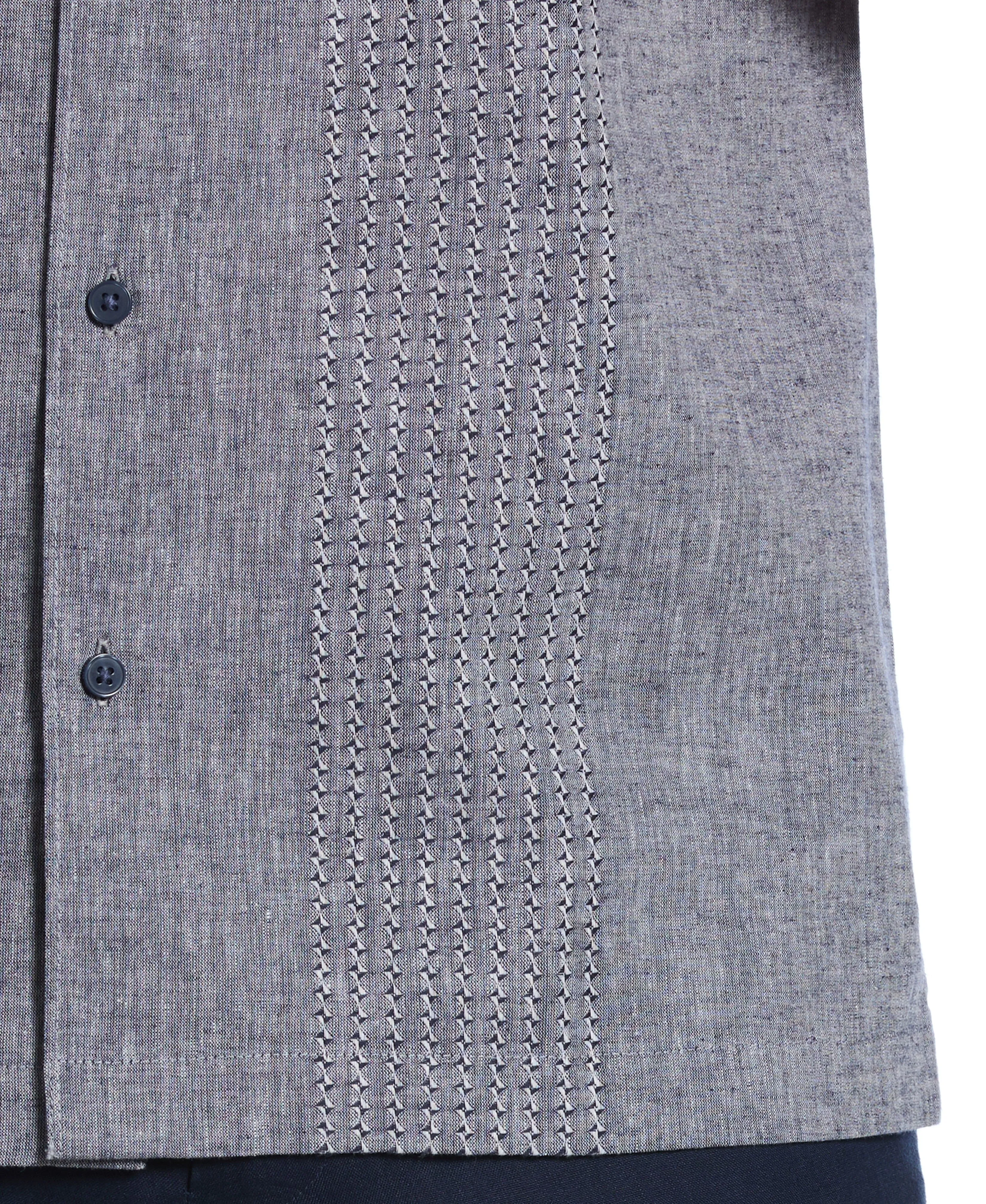 Engineered Dobby Panels Shirt sold by Cubavera product image thumbnail 4