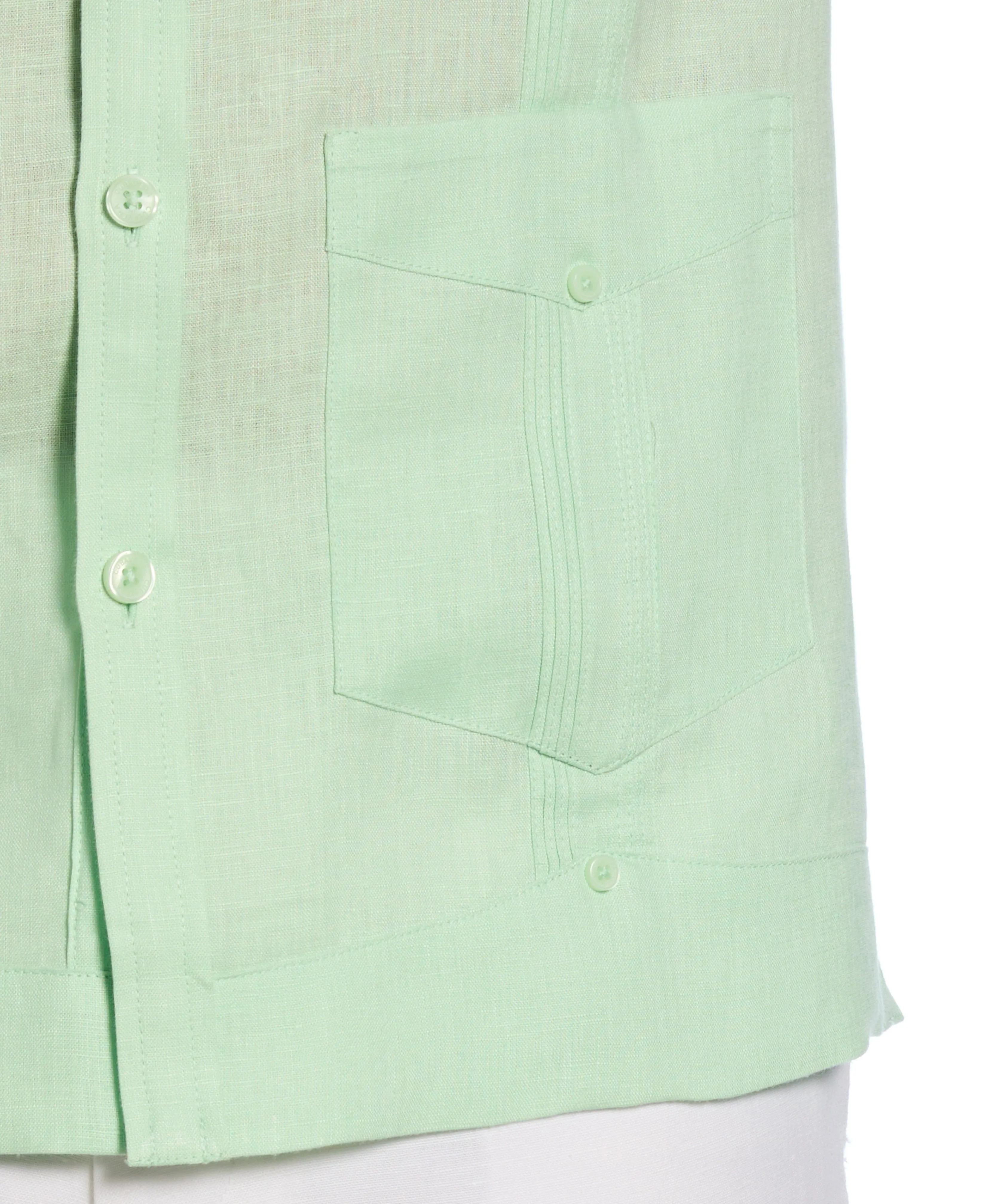 100% Linen Classic Guayabera Shirt - Long Sleeve sold by Cubavera product image thumbnail 4