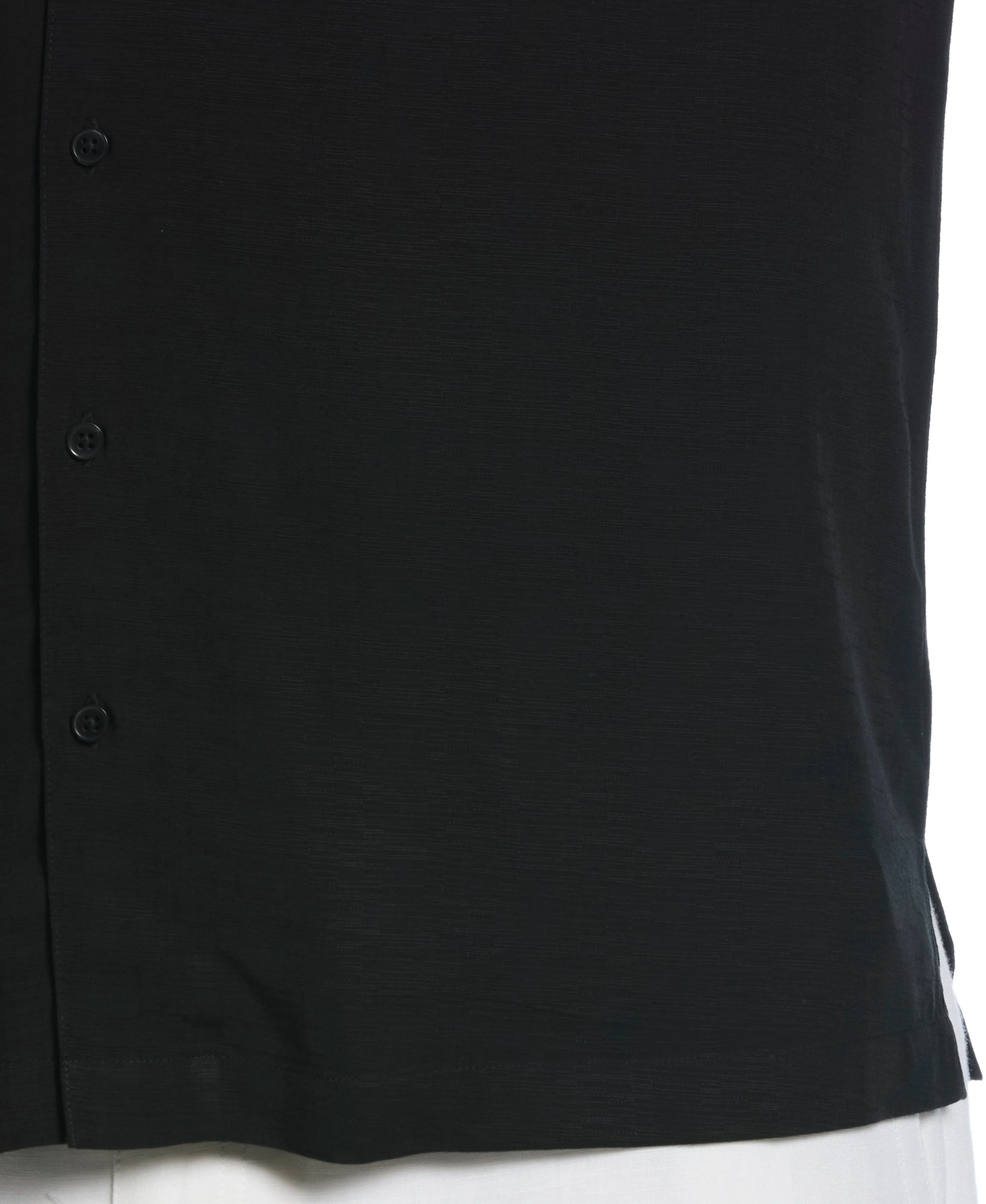 Big & Tall Solid Textured Cuban Collar Shirt sold by Cubavera product image thumbnail 4