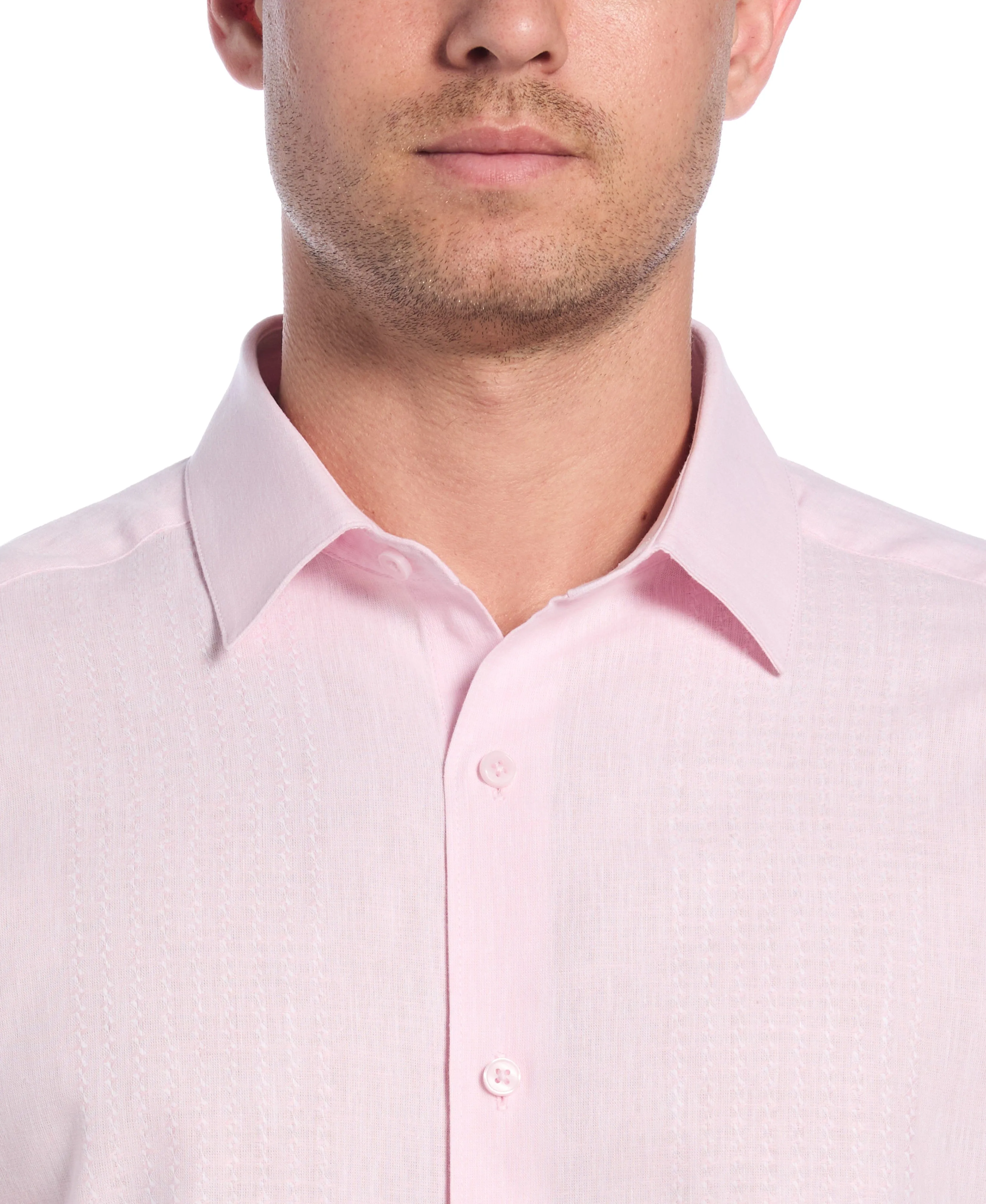 Engineered Dobby Panels Shirt sold by Cubavera product image thumbnail 3