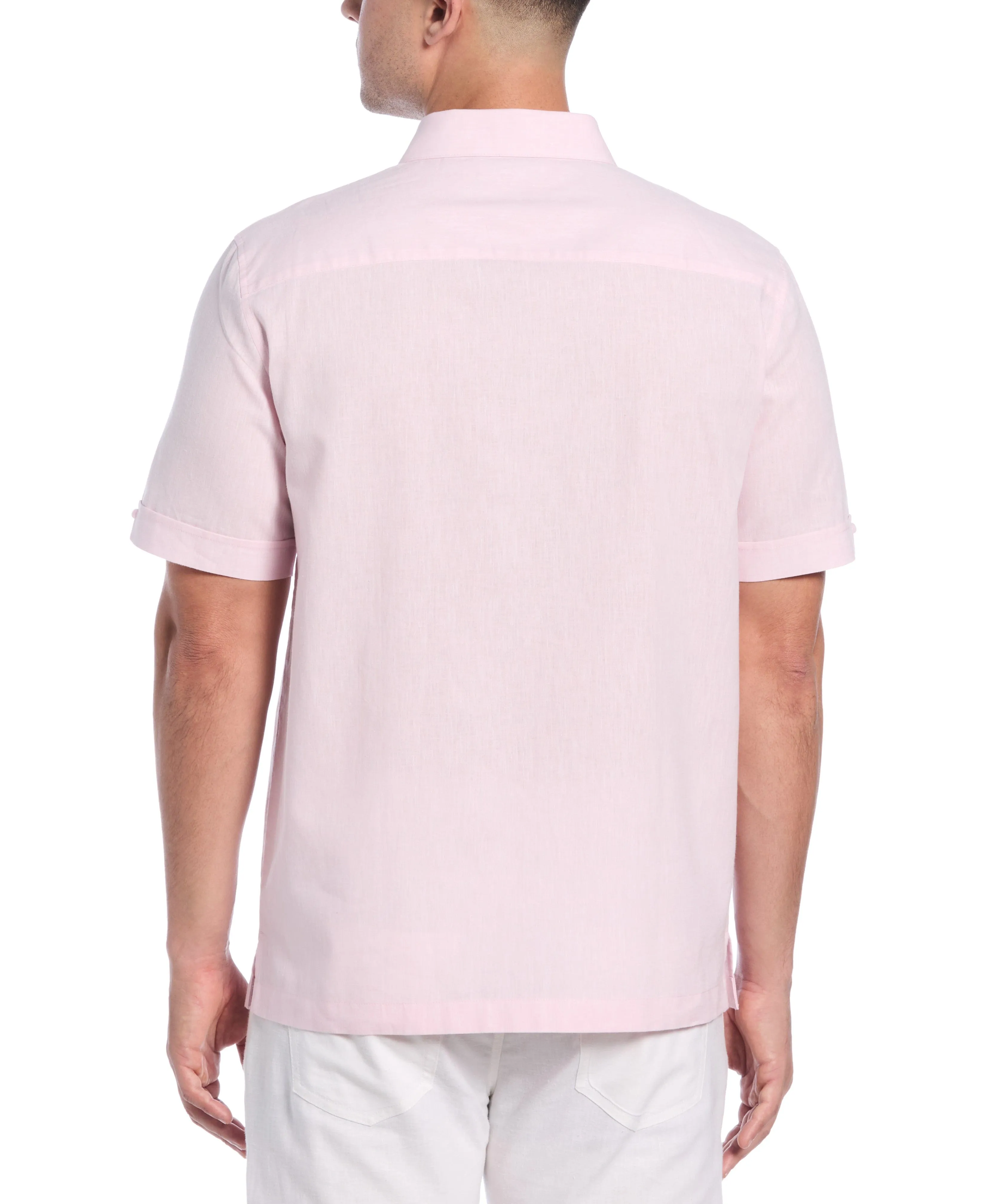 Engineered Dobby Panels Shirt sold by Cubavera product image thumbnail 2