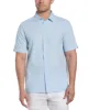 Engineered Dobby Panels Shirt sold by Cubavera