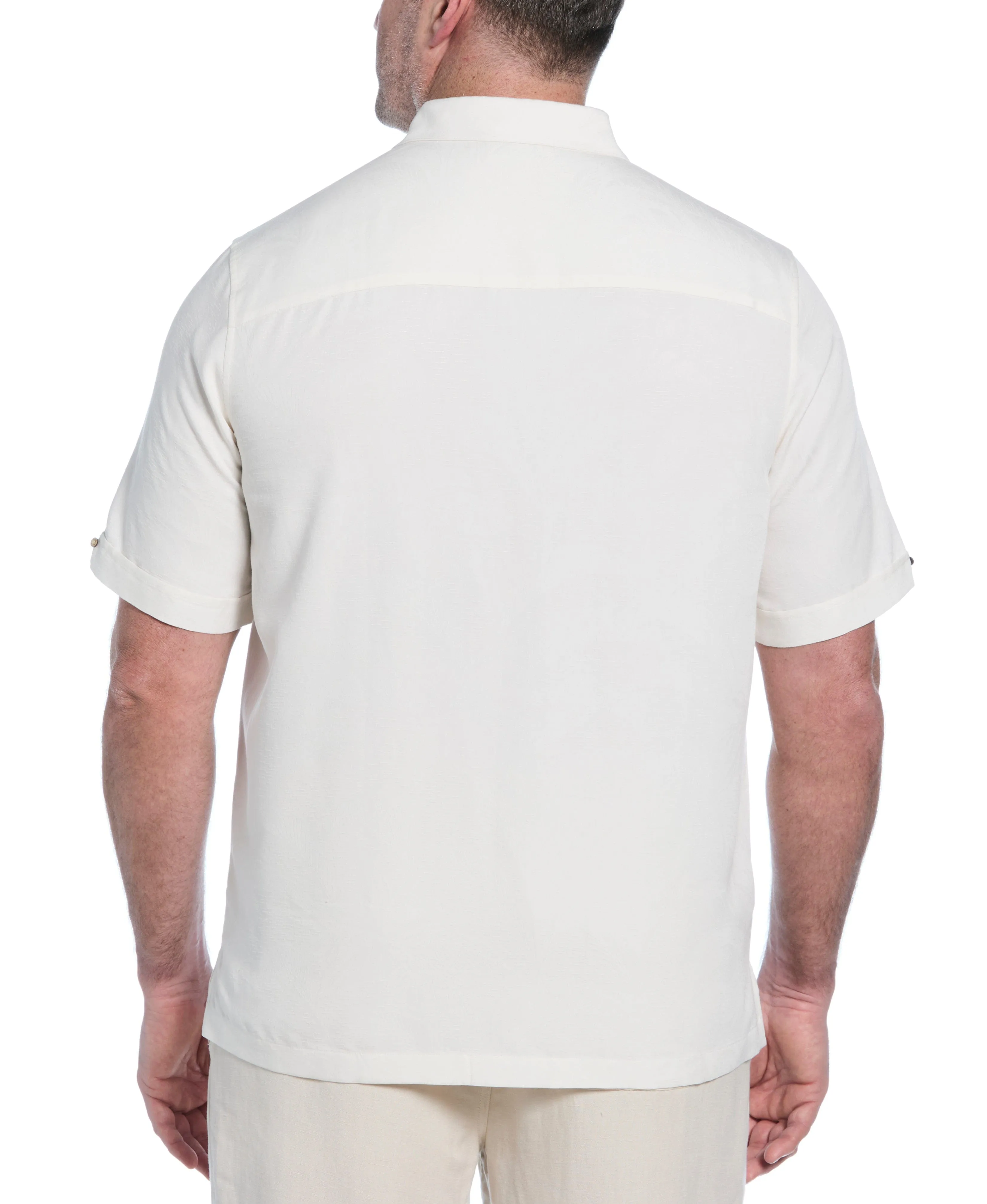 Big & Tall Palm Print Shirt sold by Cubavera product image thumbnail 2