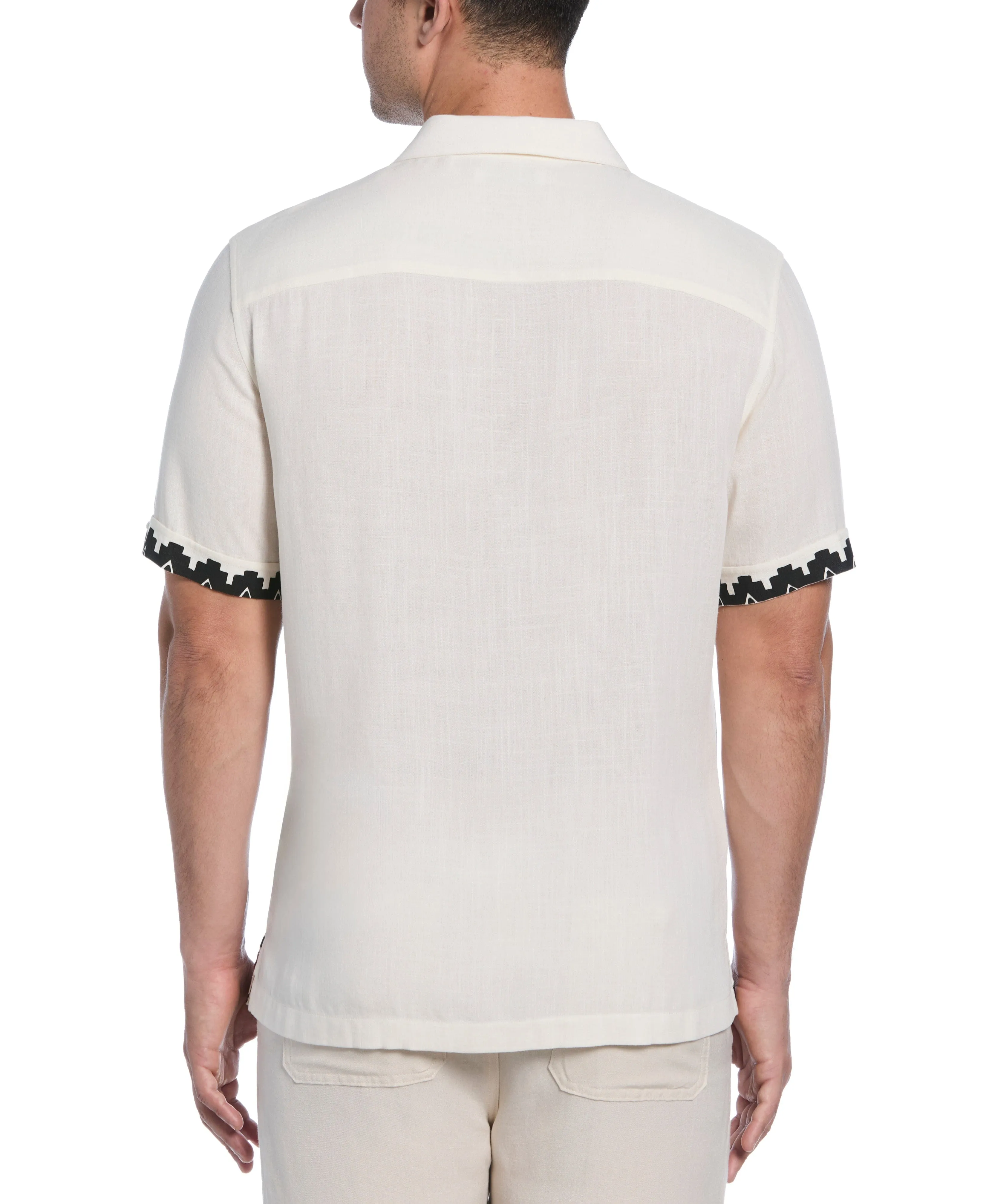 Sunset Print Shirt sold by Cubavera product image thumbnail 2