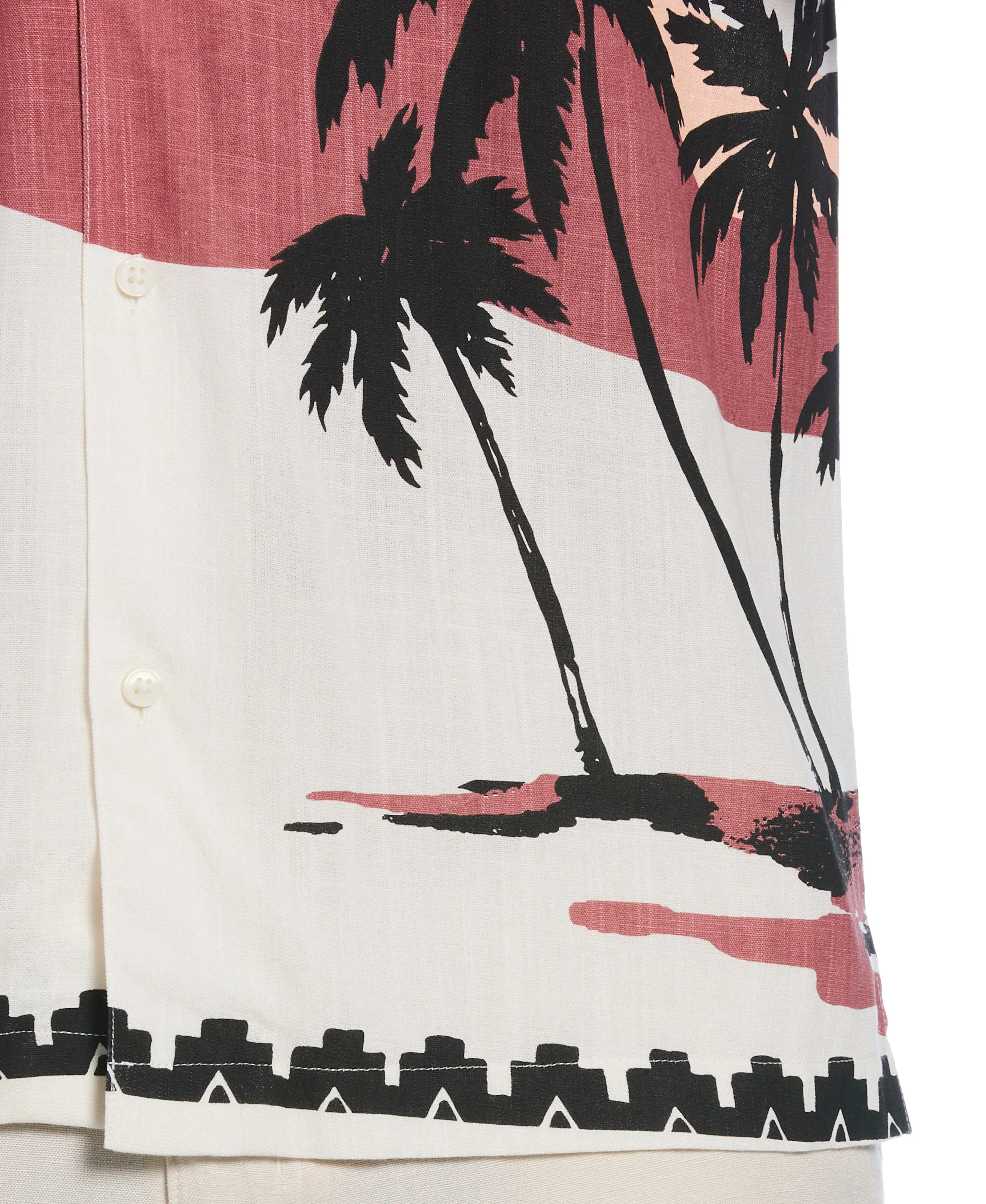 Sunset Print Shirt sold by Cubavera product image thumbnail 4