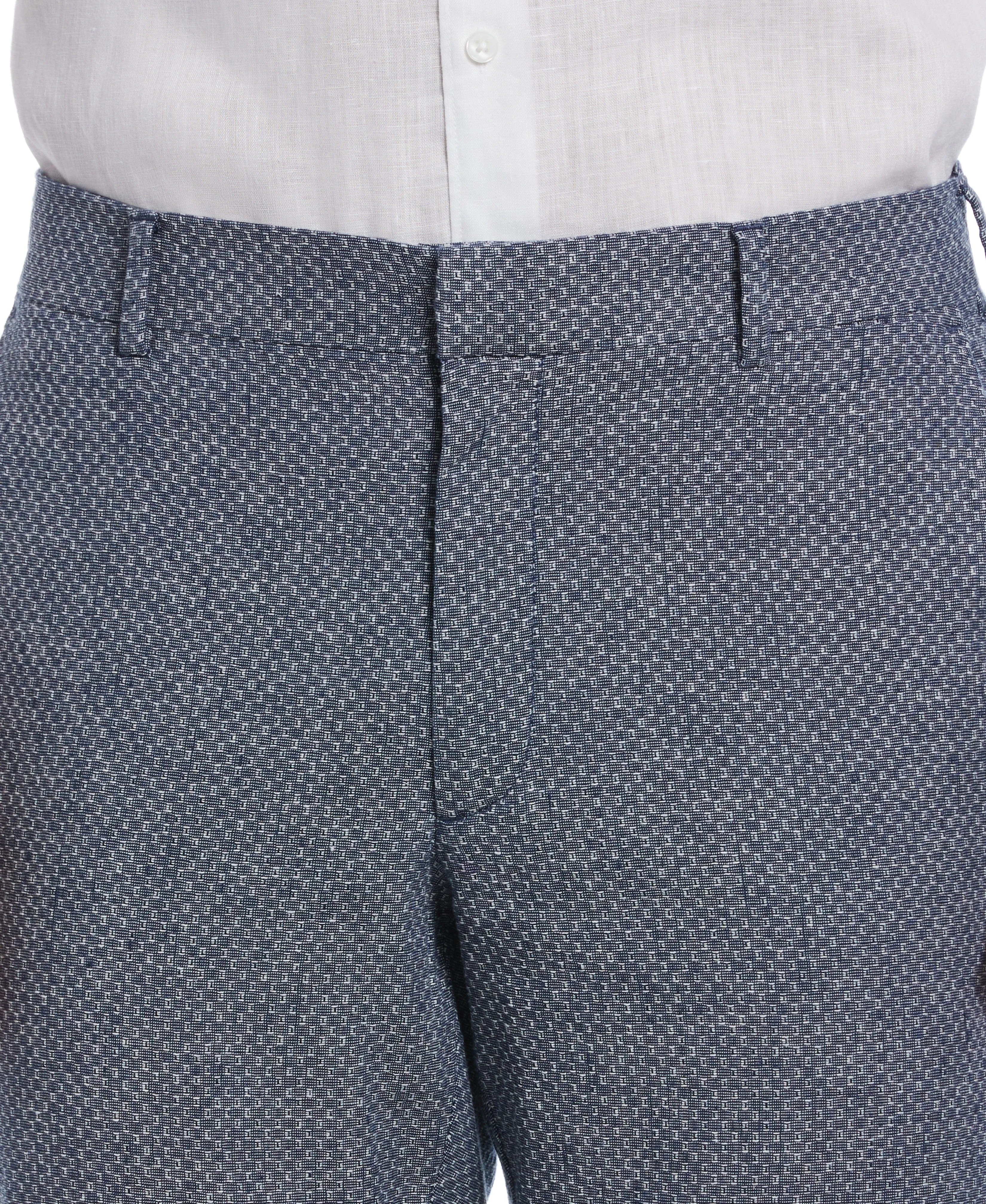 Linen Blend Flat Front Pant sold by Cubavera product image thumbnail 3